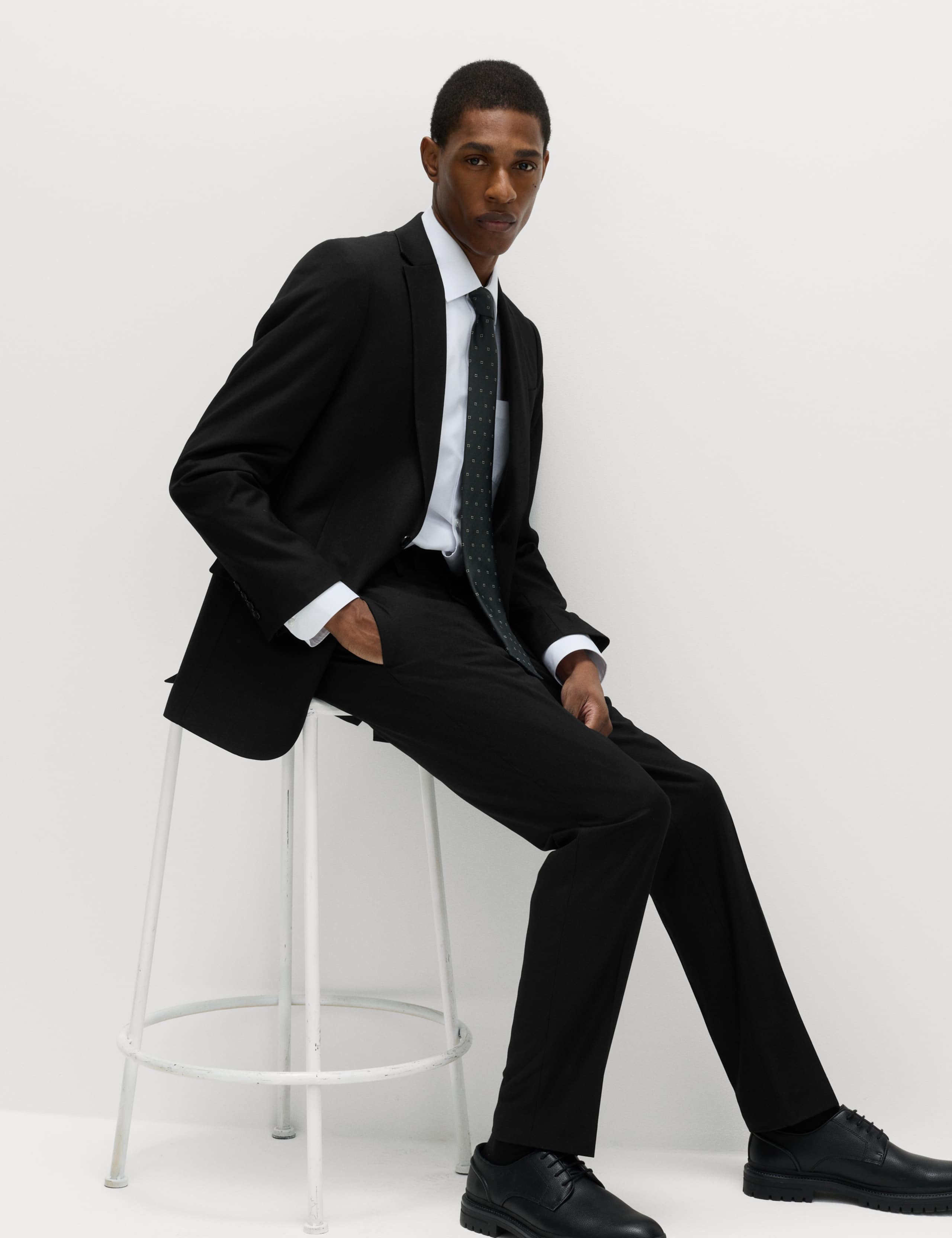 Tailored Fit Stretch Ultimate Suit Trousers 5 of 7
