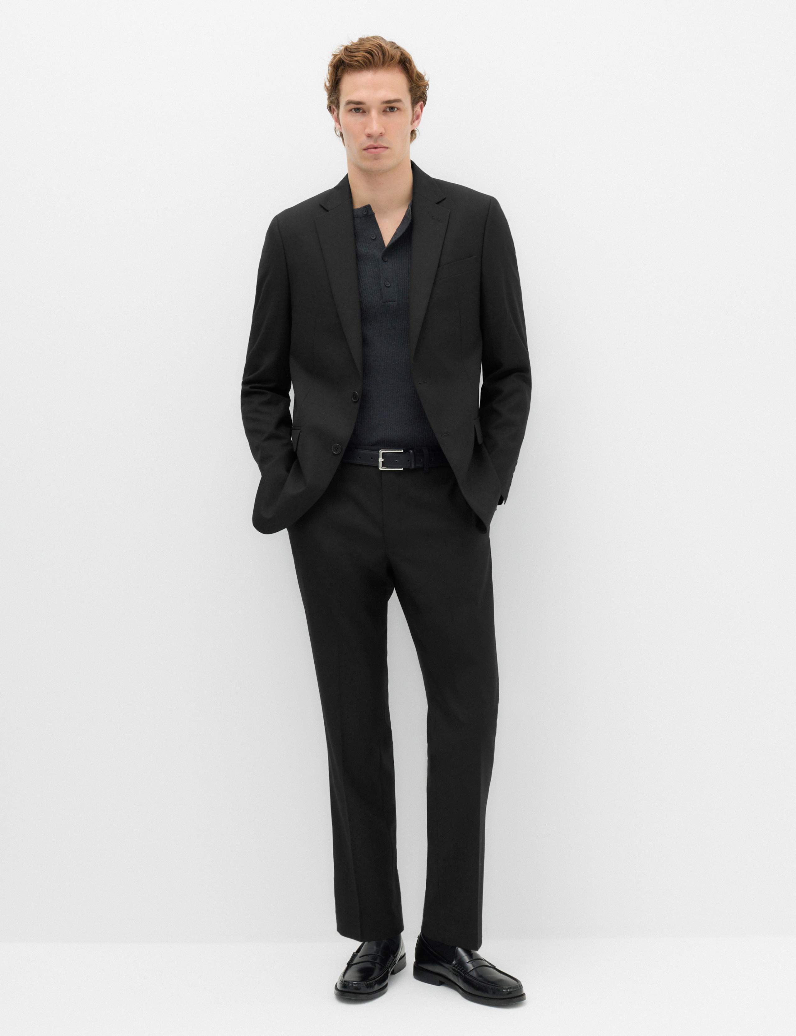 Tailored Fit Stretch Trousers 6 of 6
