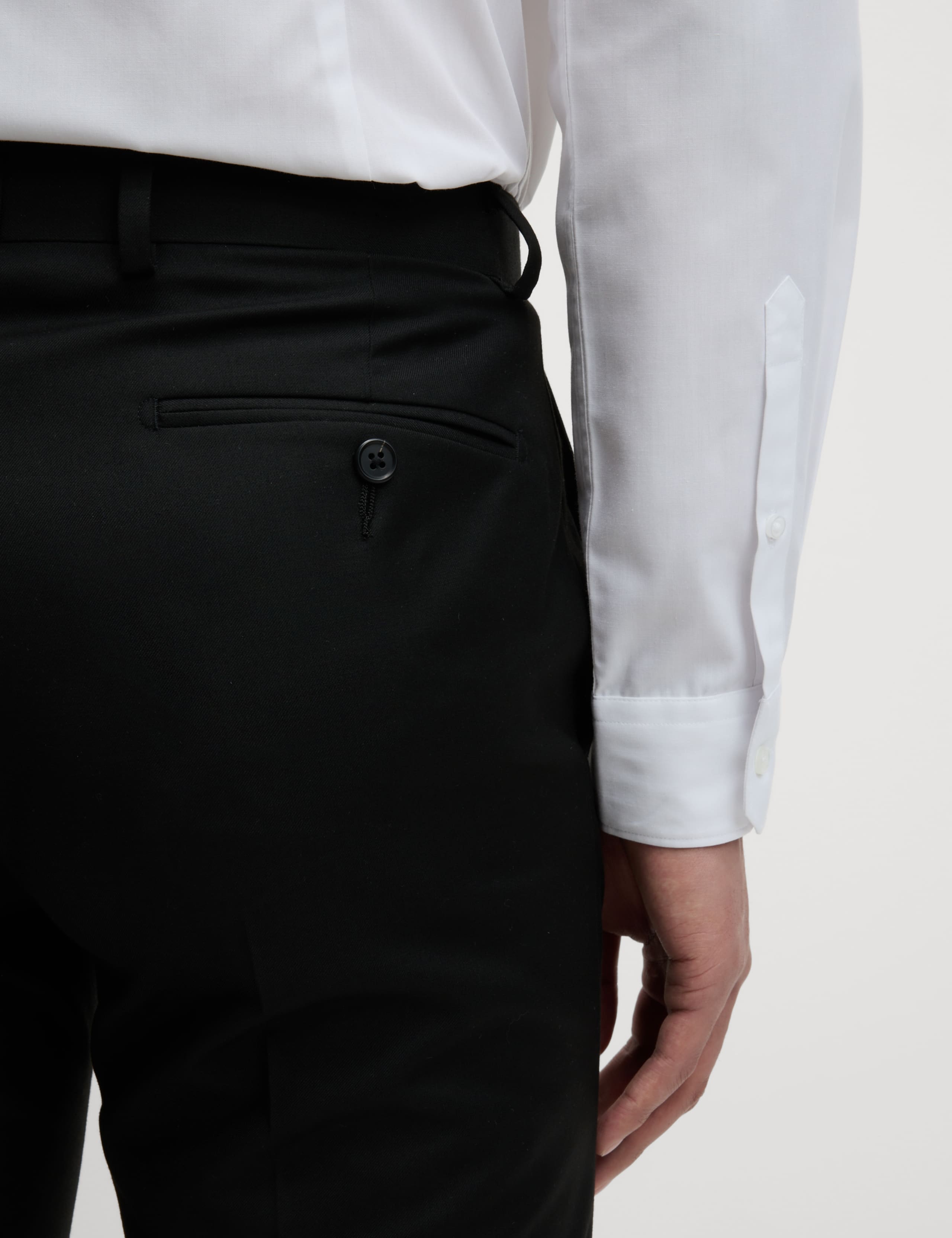 Tailored Fit Stretch Suit Trousers 7 of 7