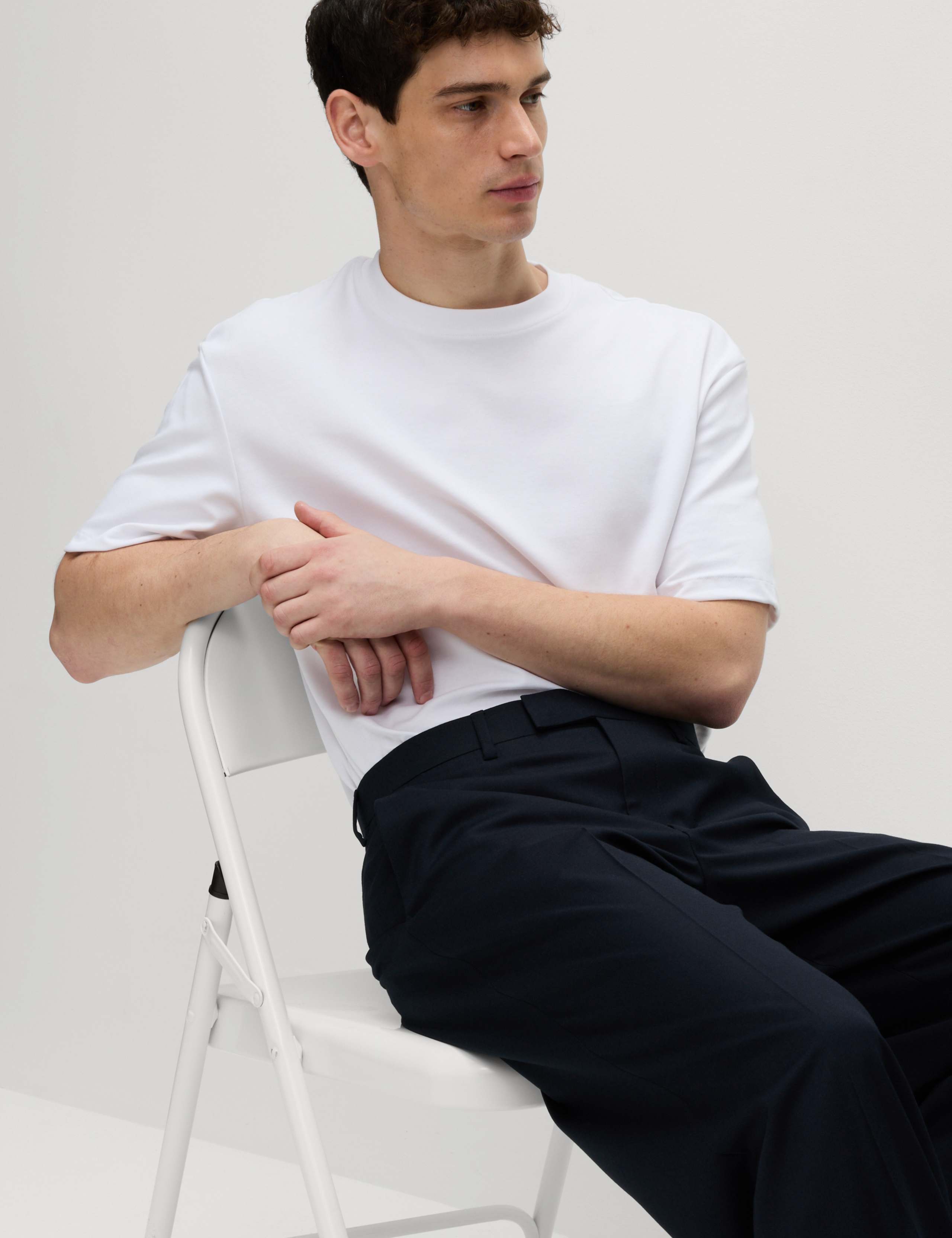 Relaxed Fit Stretch Ultimate Suit Trousers 8 of 8