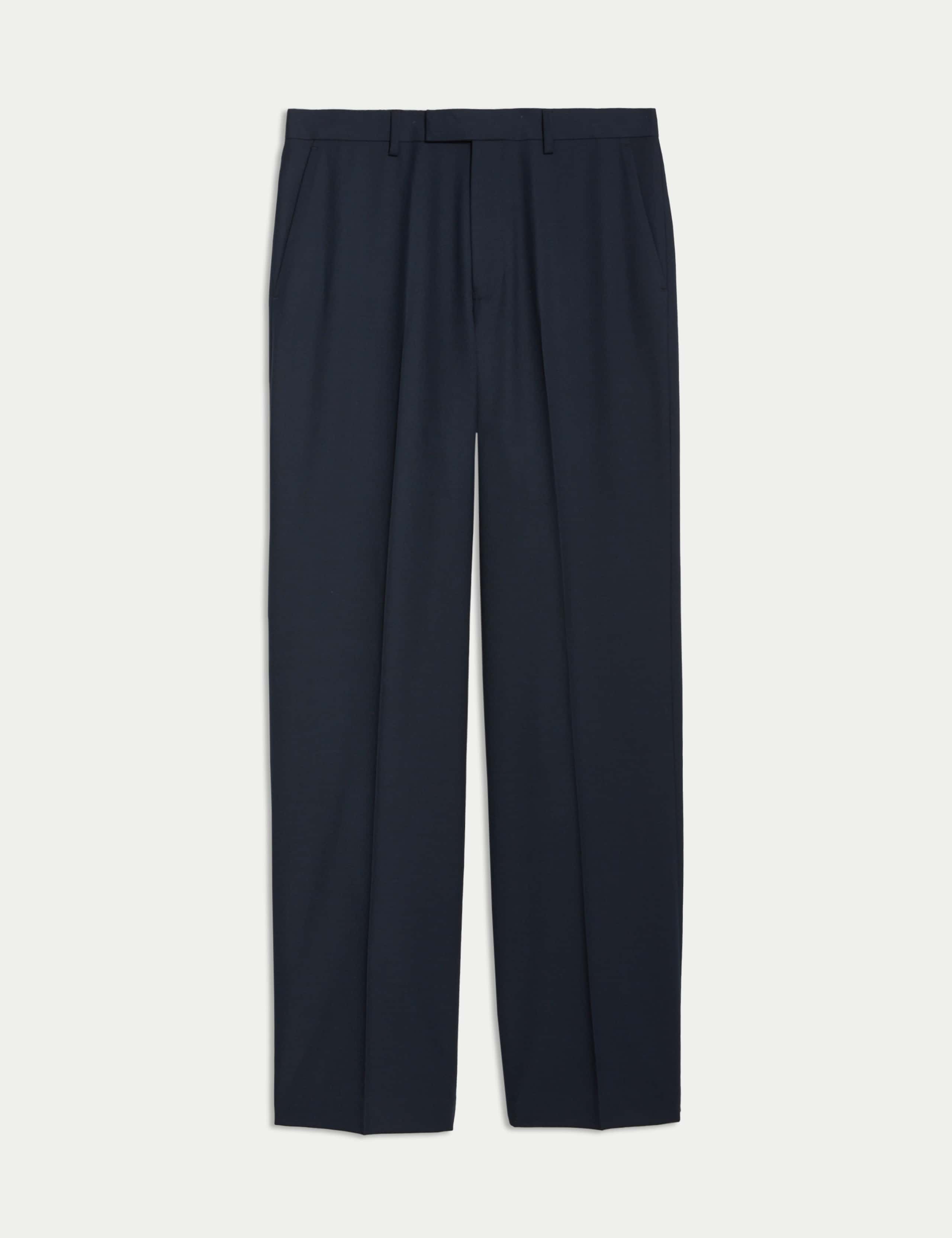 Relaxed Fit Stretch Suit Trousers 2 of 8