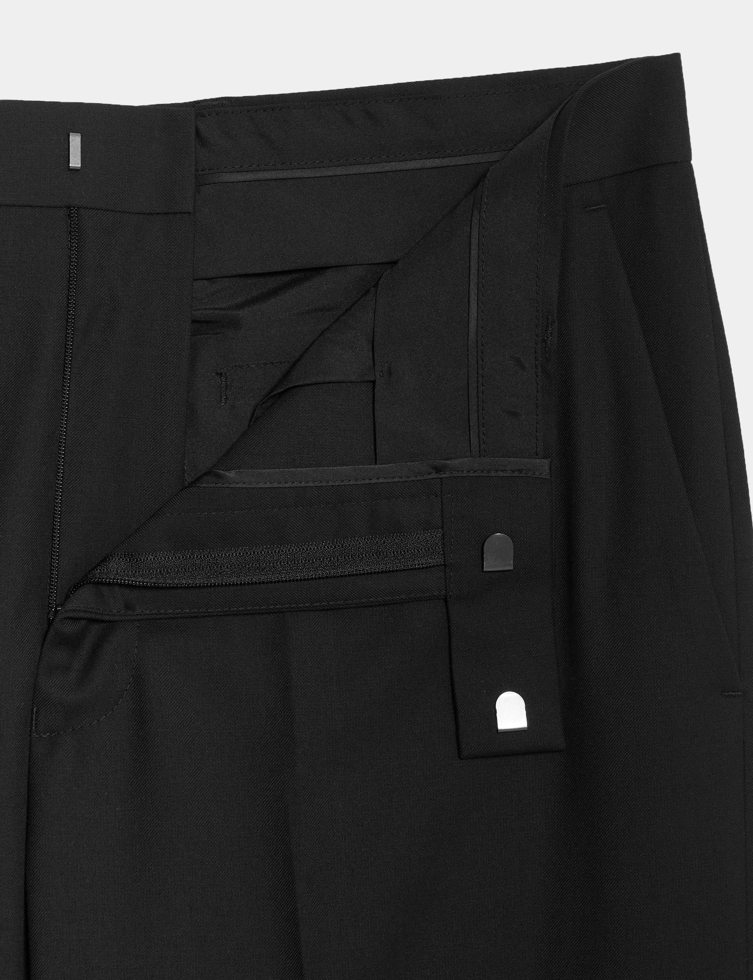 Relaxed Fit Stretch Suit Trousers 3 of 8