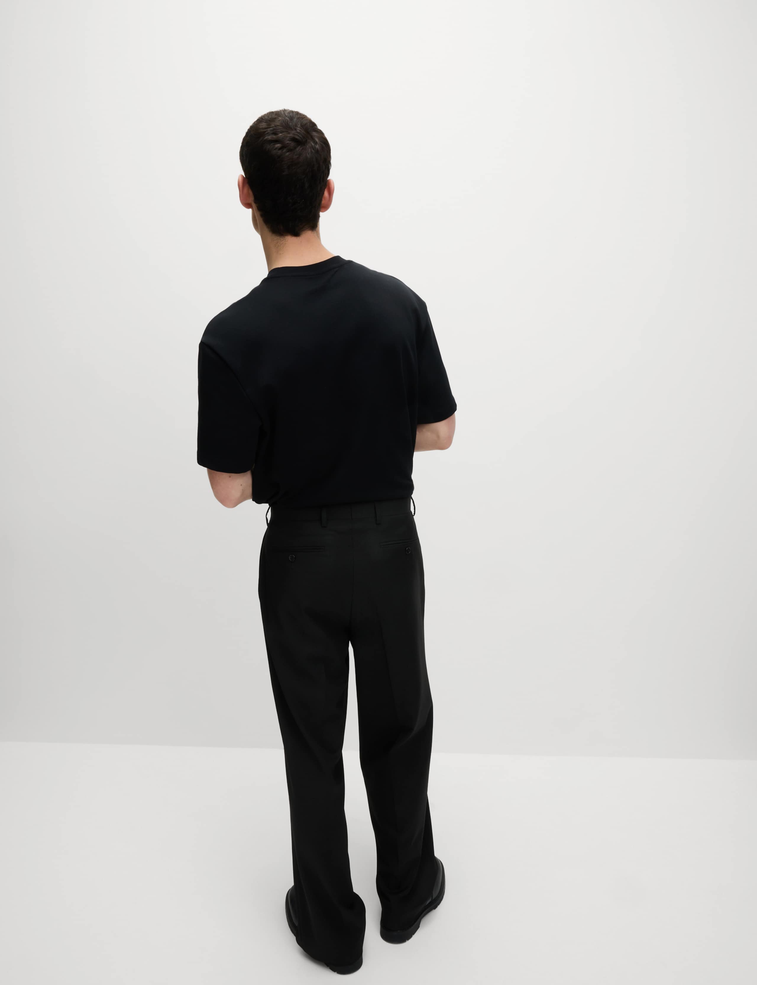 Relaxed Fit Stretch Suit Trousers 8 of 8