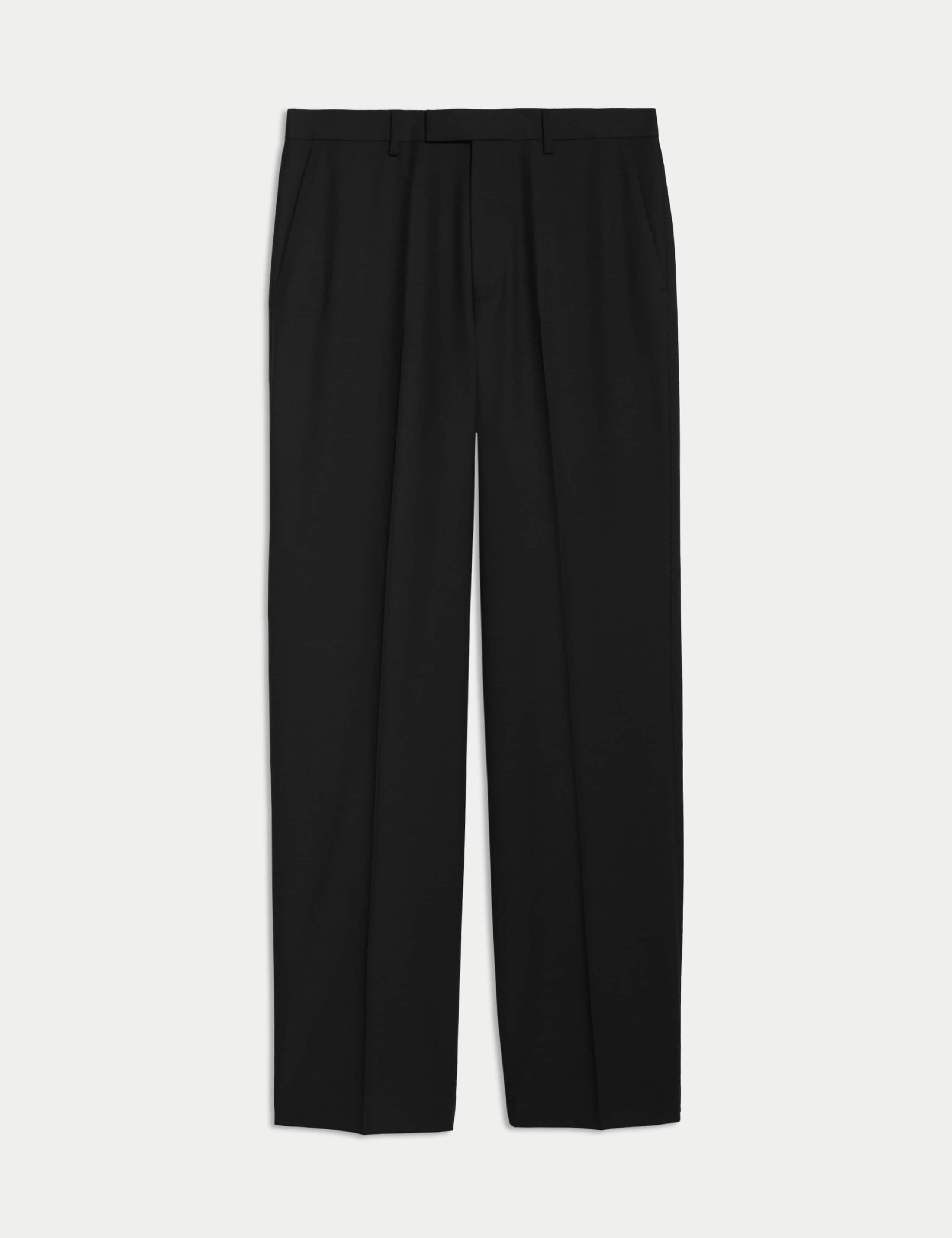 Relaxed Fit Stretch Suit Trousers 2 of 8