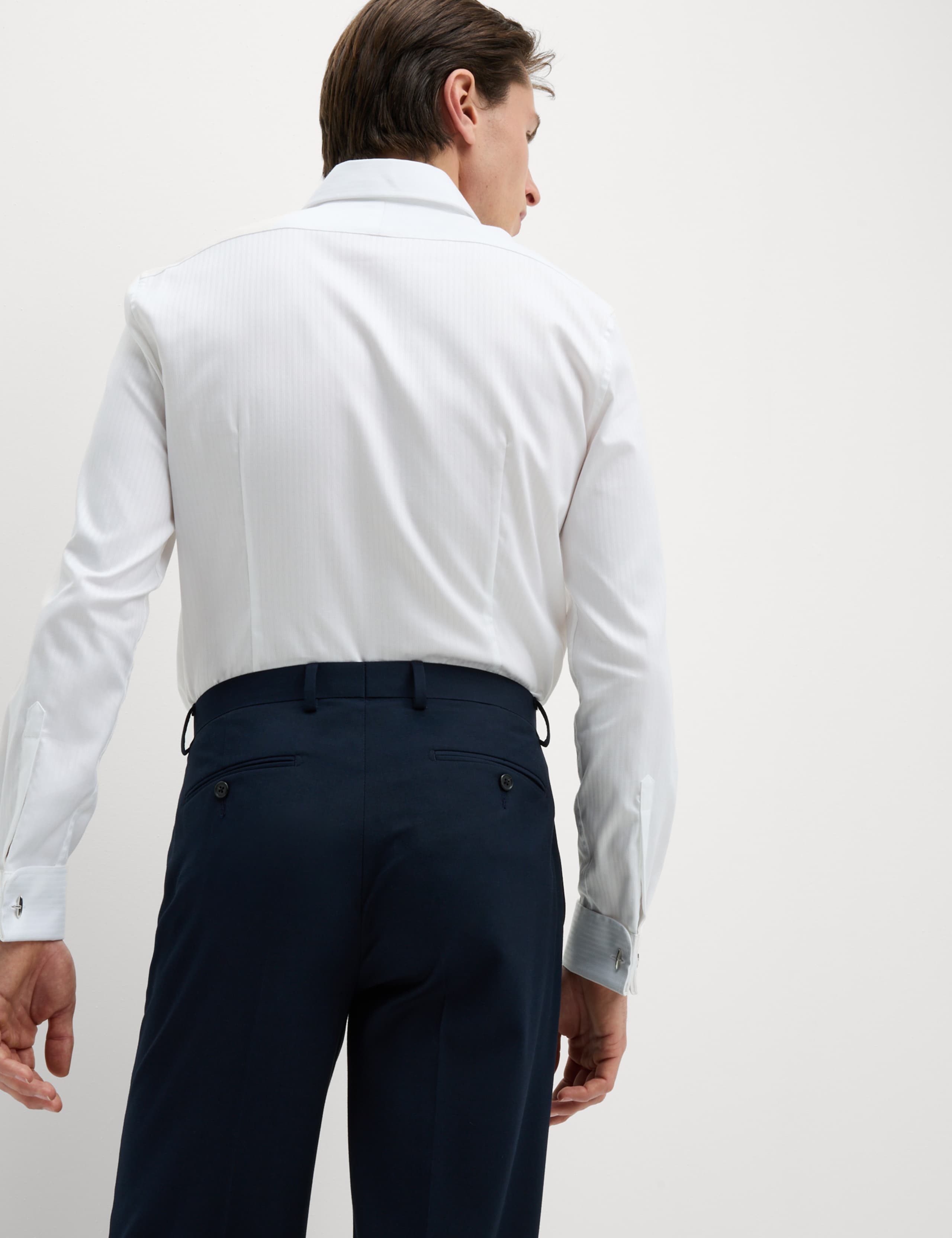 Regular Fit Stretch Suit Trousers 7 of 8