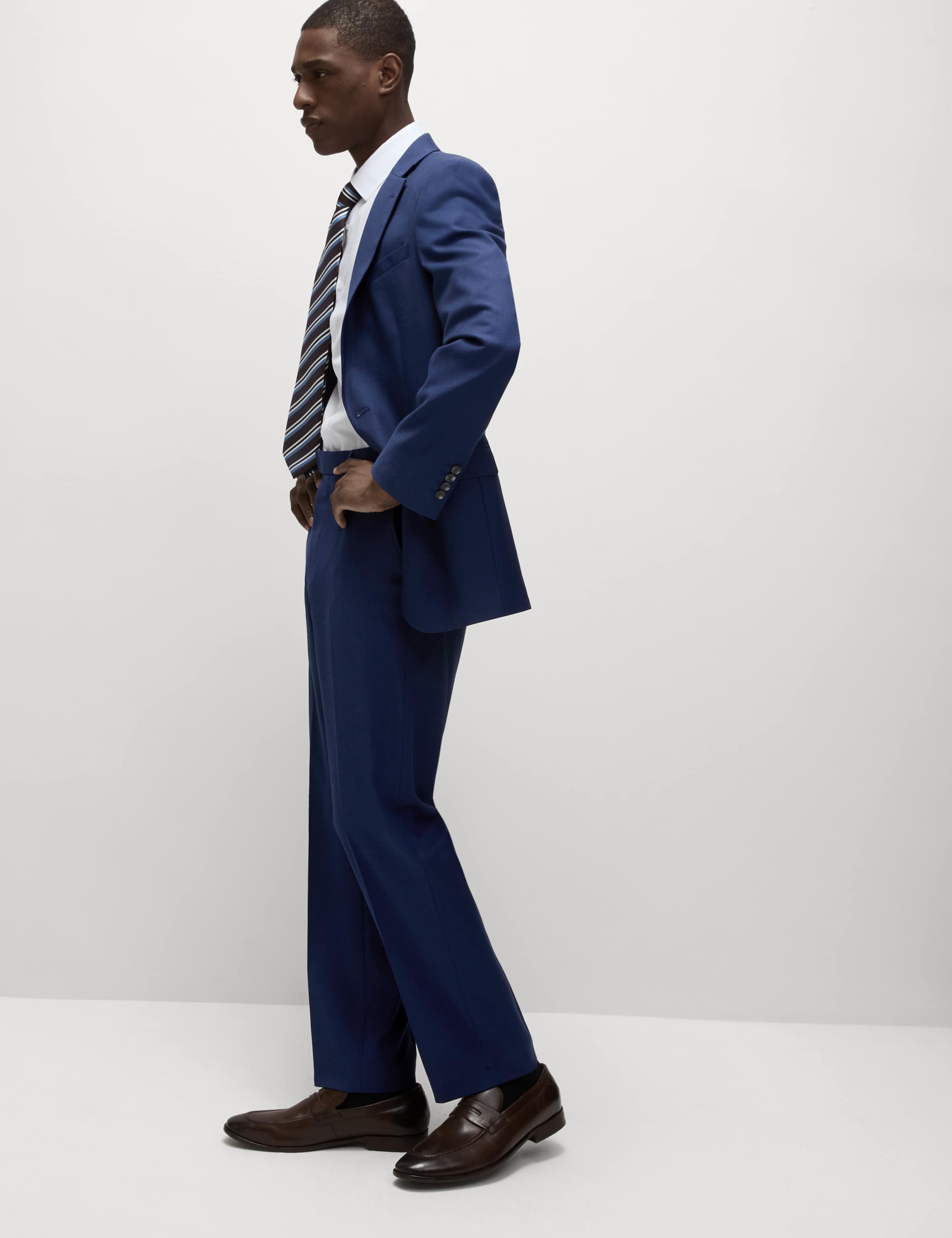 Regular Fit Stretch Ultimate Suit Trousers 1 of 6