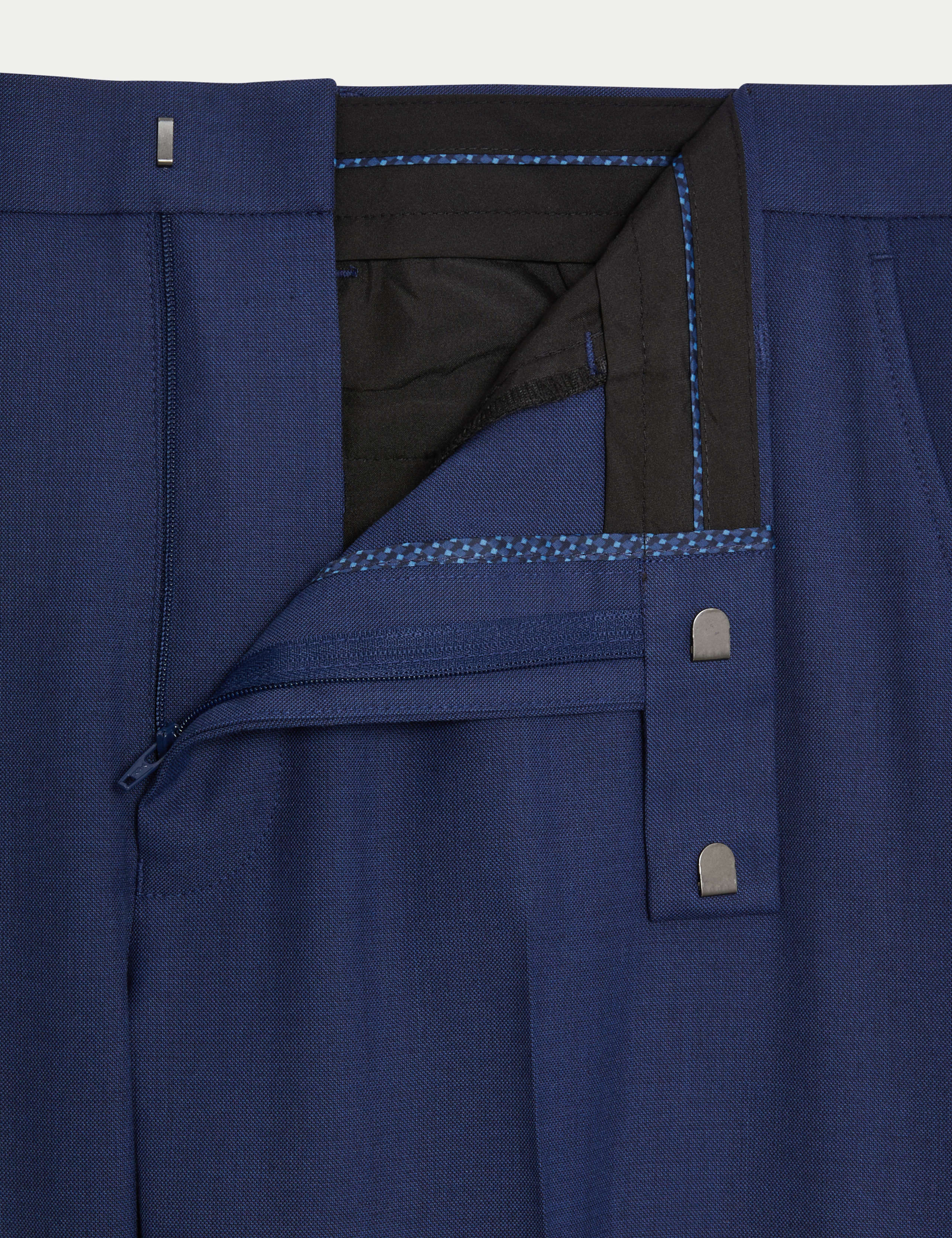 Regular Fit Stretch Suit Trousers 3 of 6