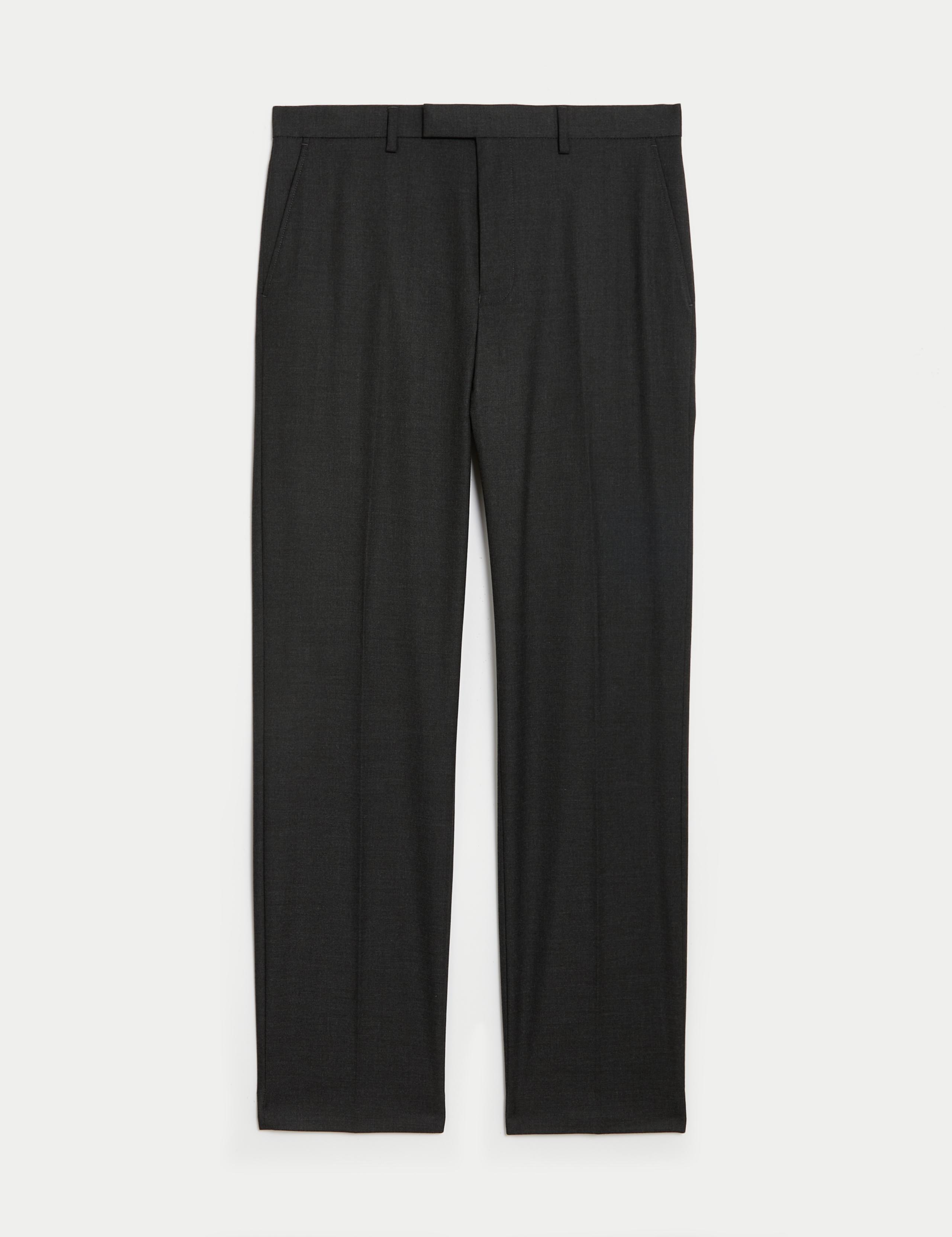 Regular Fit Stretch Suit Trousers 2 of 6
