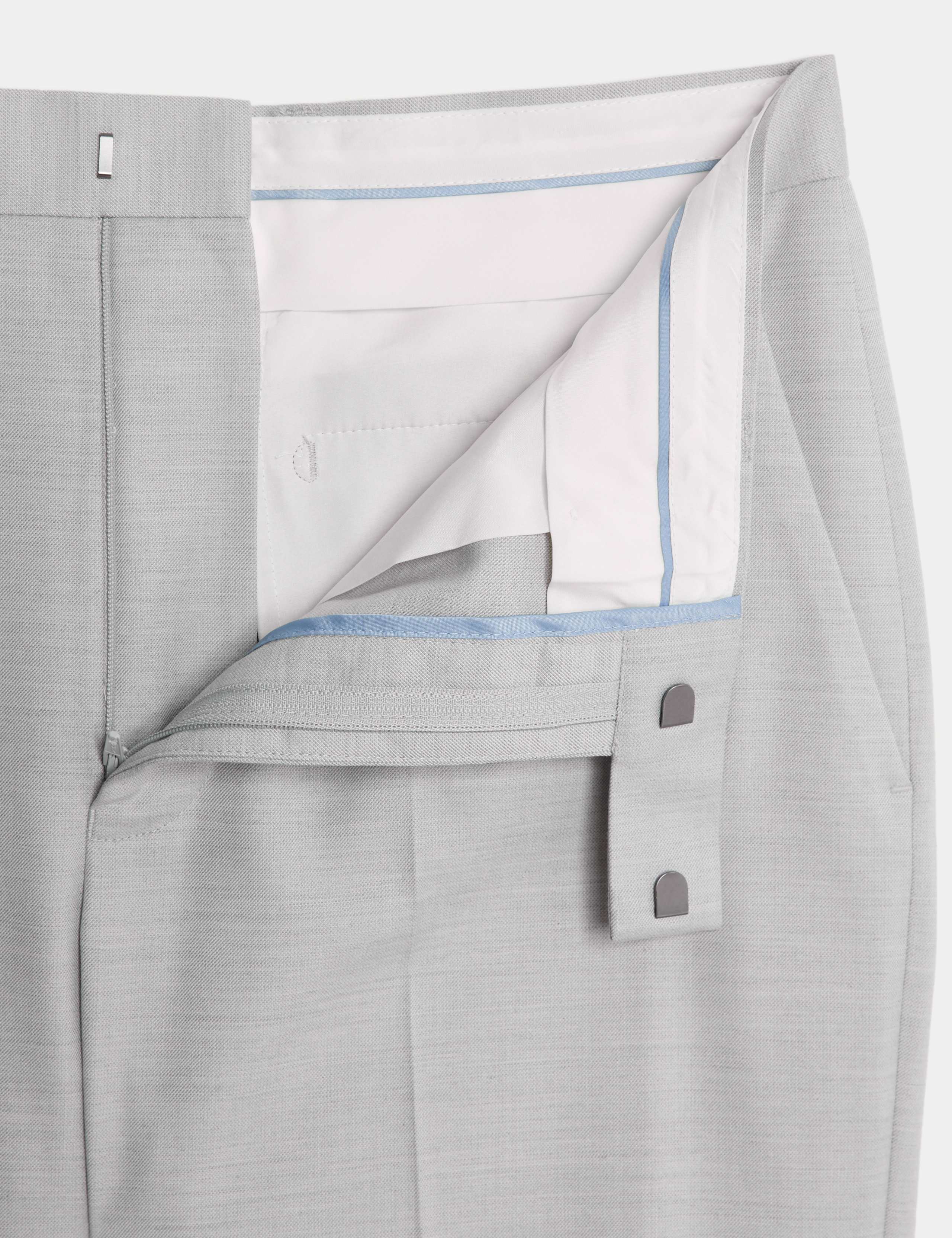 Regular Fit Stretch Suit Trousers 3 of 6