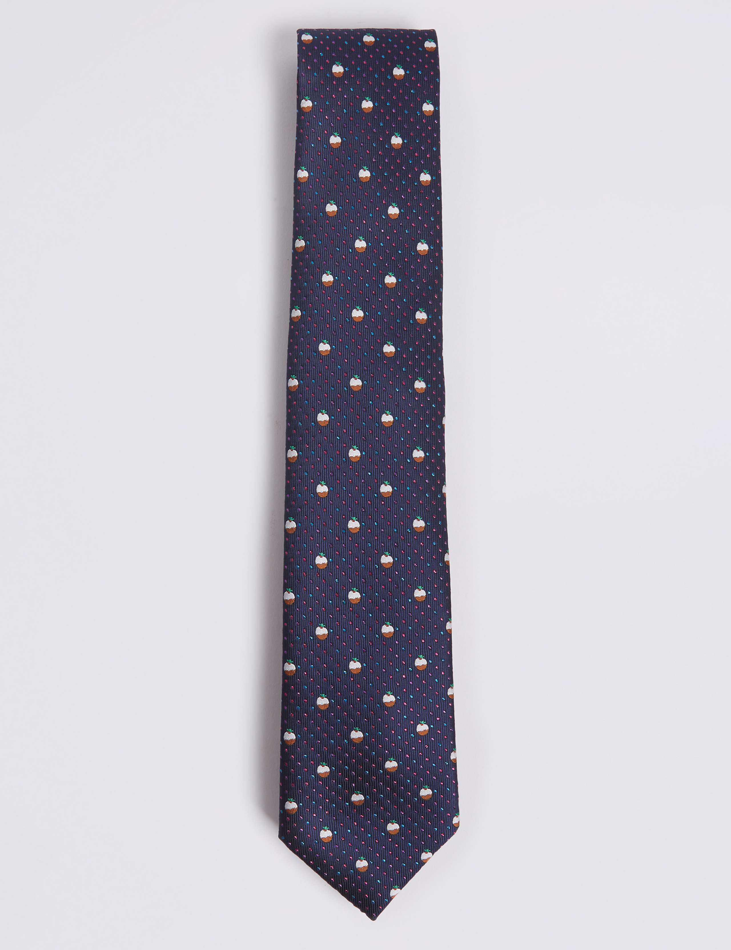 Novelty Christmas Pudding Tie 1 of 3