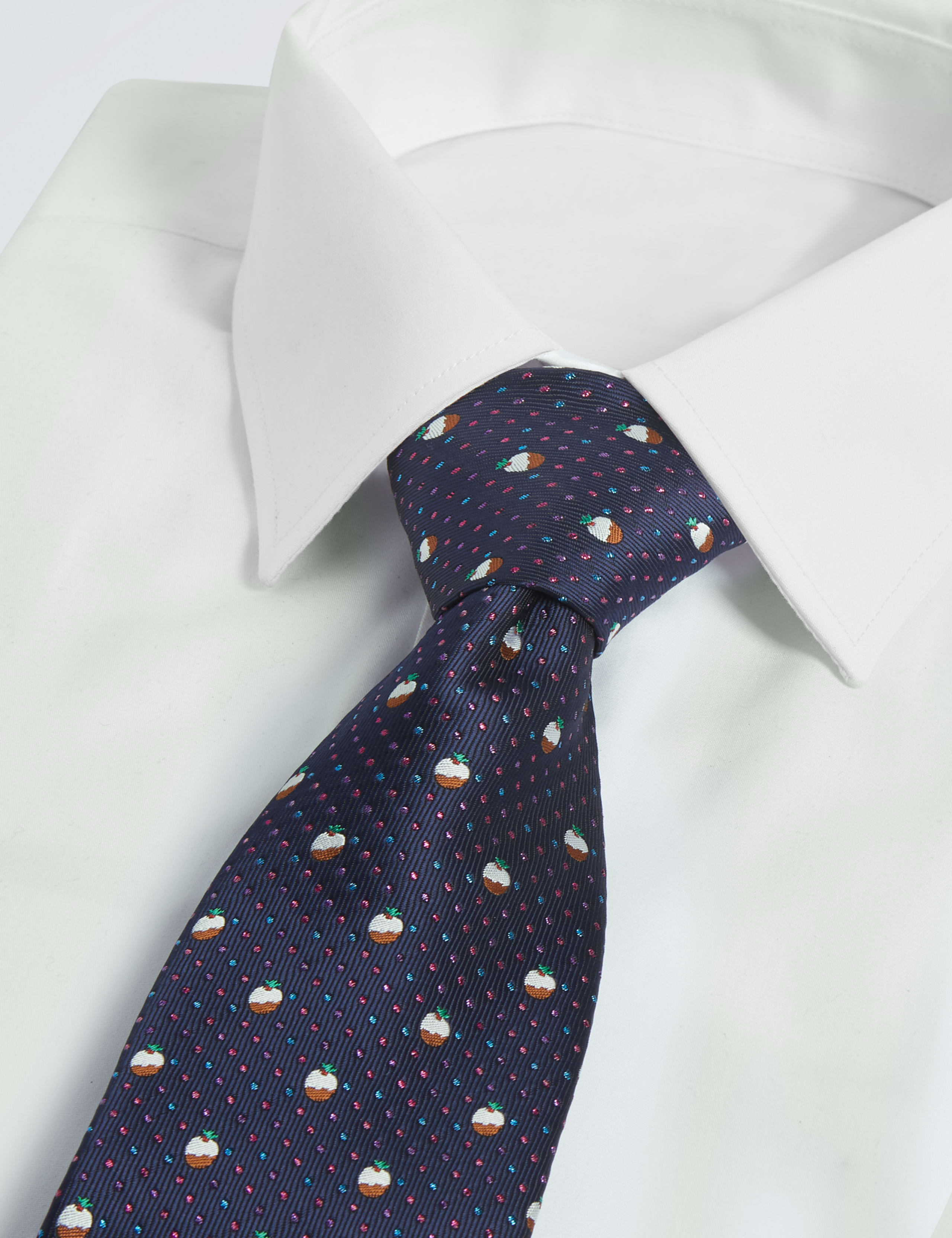 Novelty Christmas Pudding Tie 2 of 3