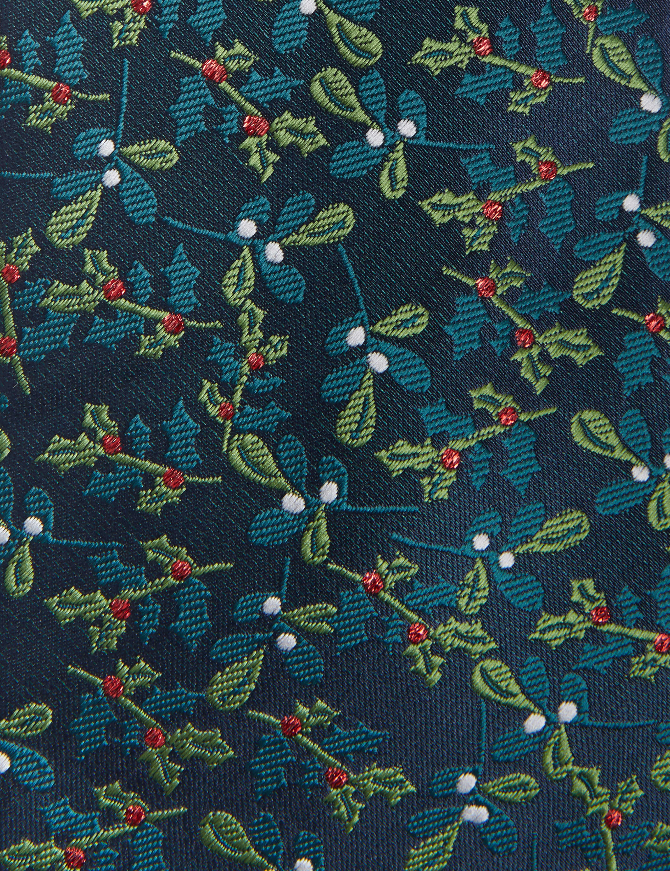 Novelty Holly and Mistletoe Tie 3 of 3