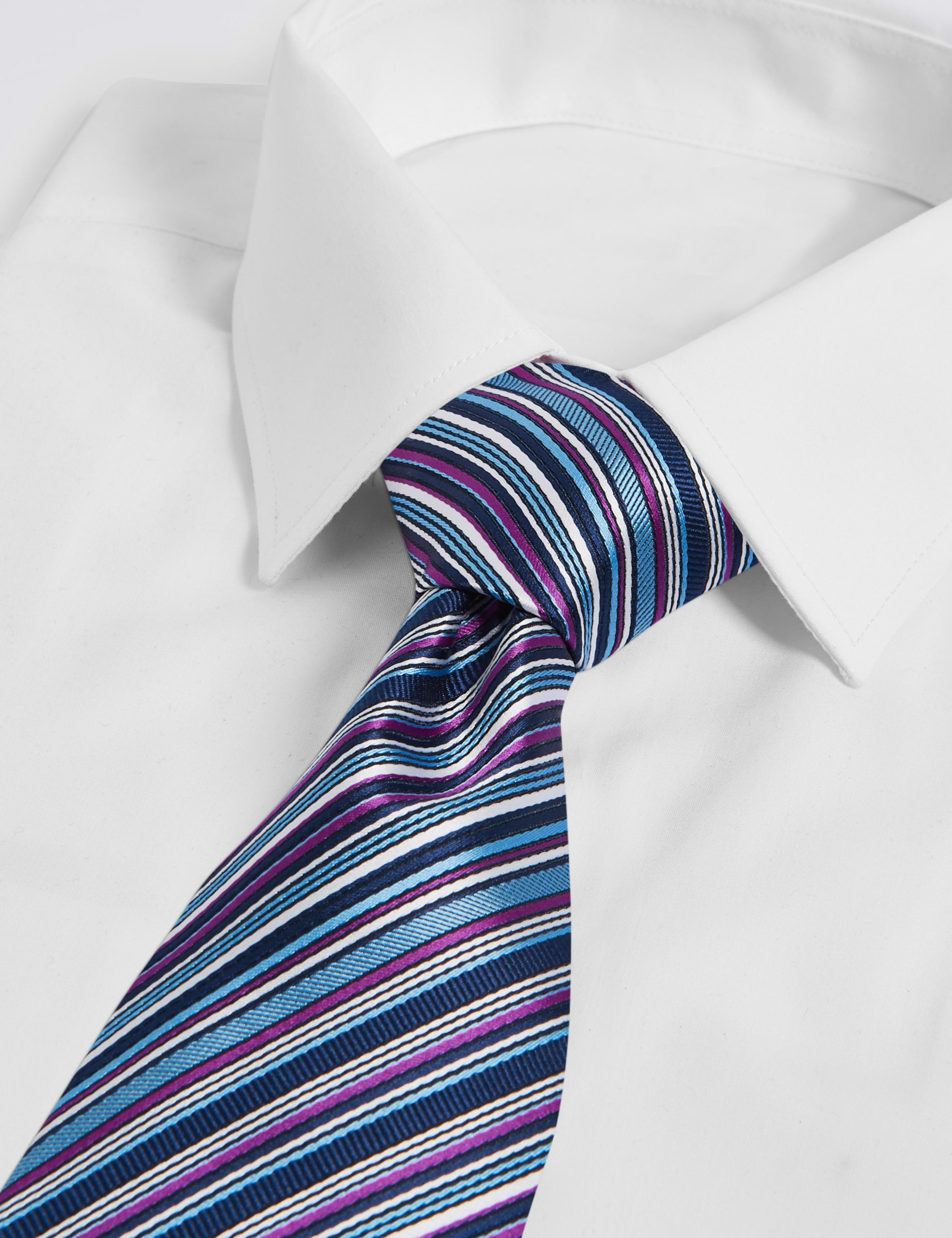 Striped Multi Colour Tie 2 of 3
