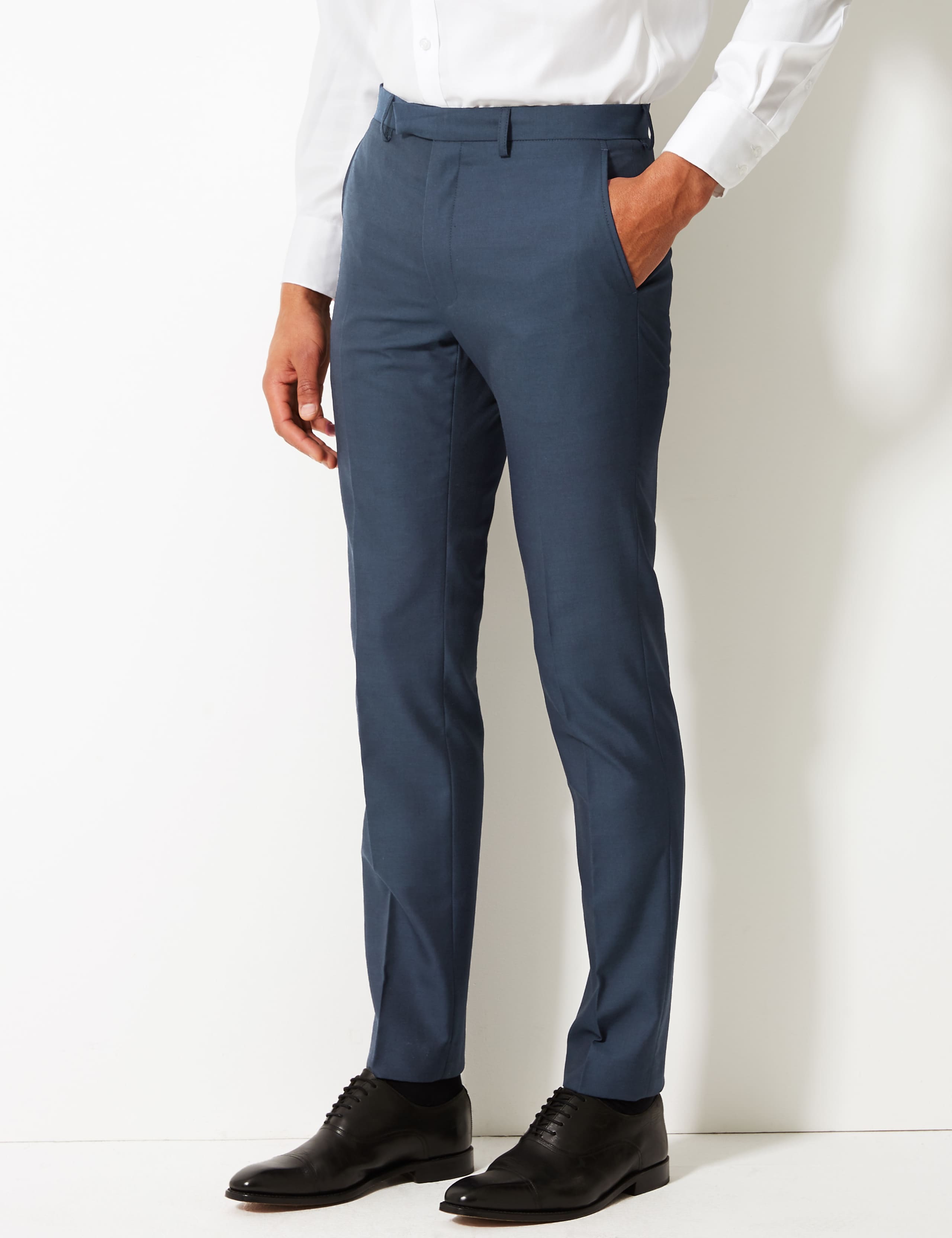 Indigo Skinny Fit Trousers 3 of 6