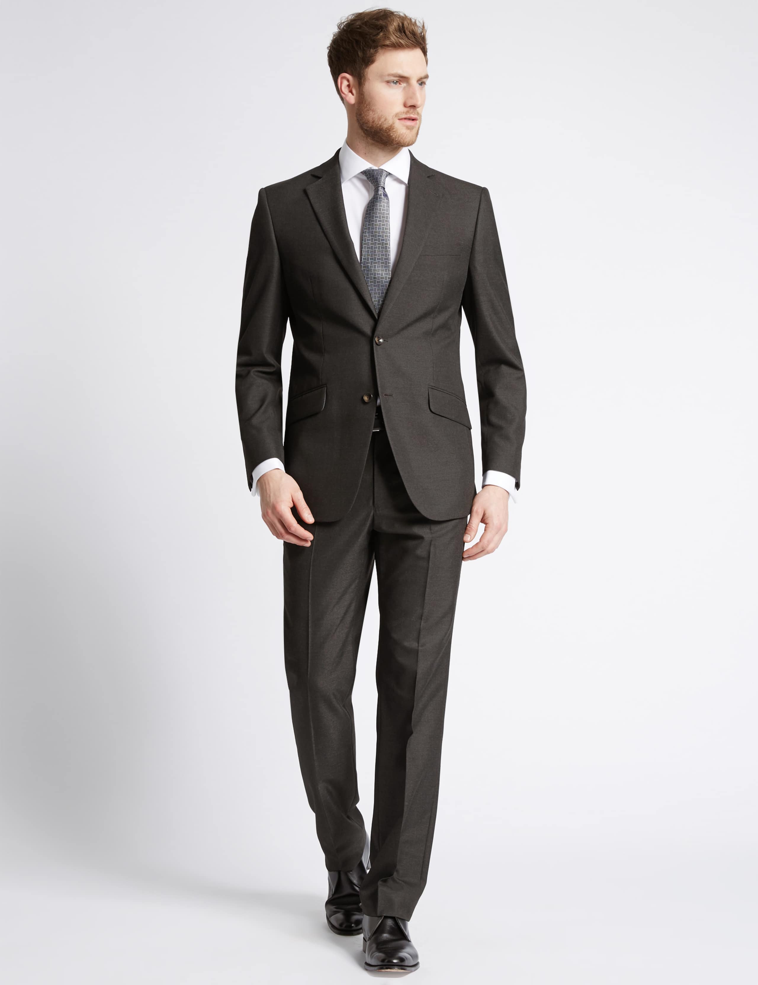 Charcoal Regular Fit Jacket 1 of 7