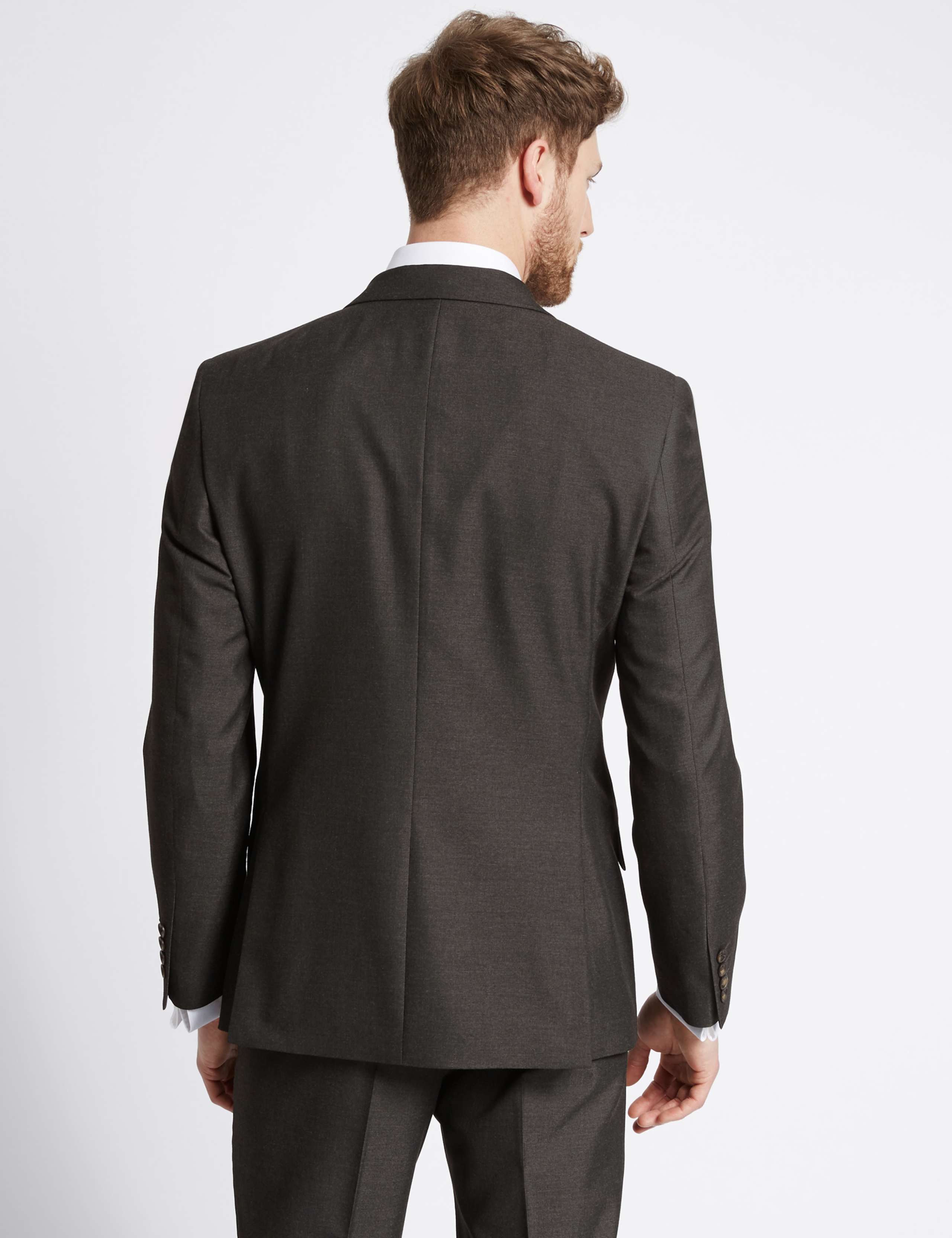 Charcoal Regular Fit Jacket 4 of 7