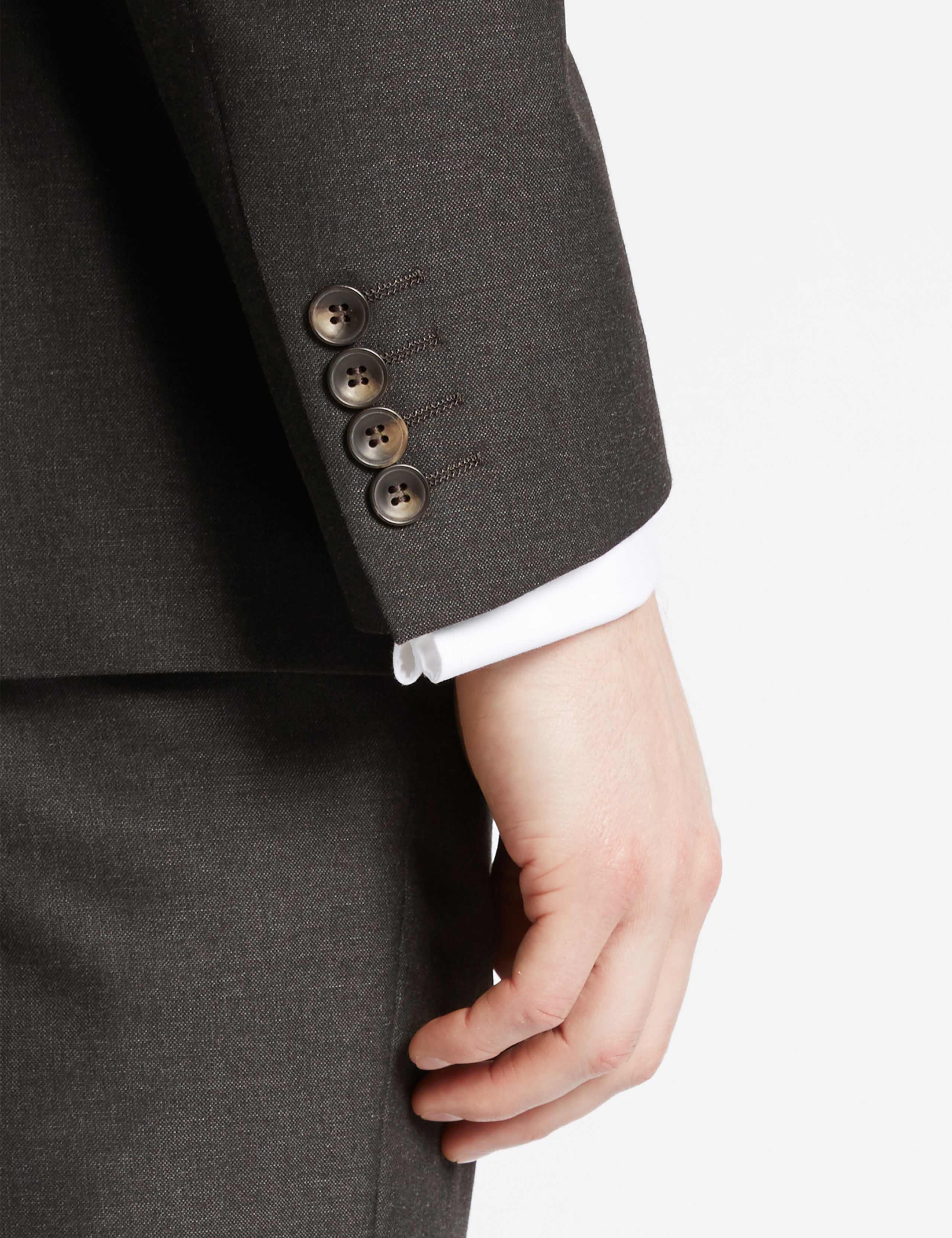 Charcoal Regular Fit Jacket 5 of 7