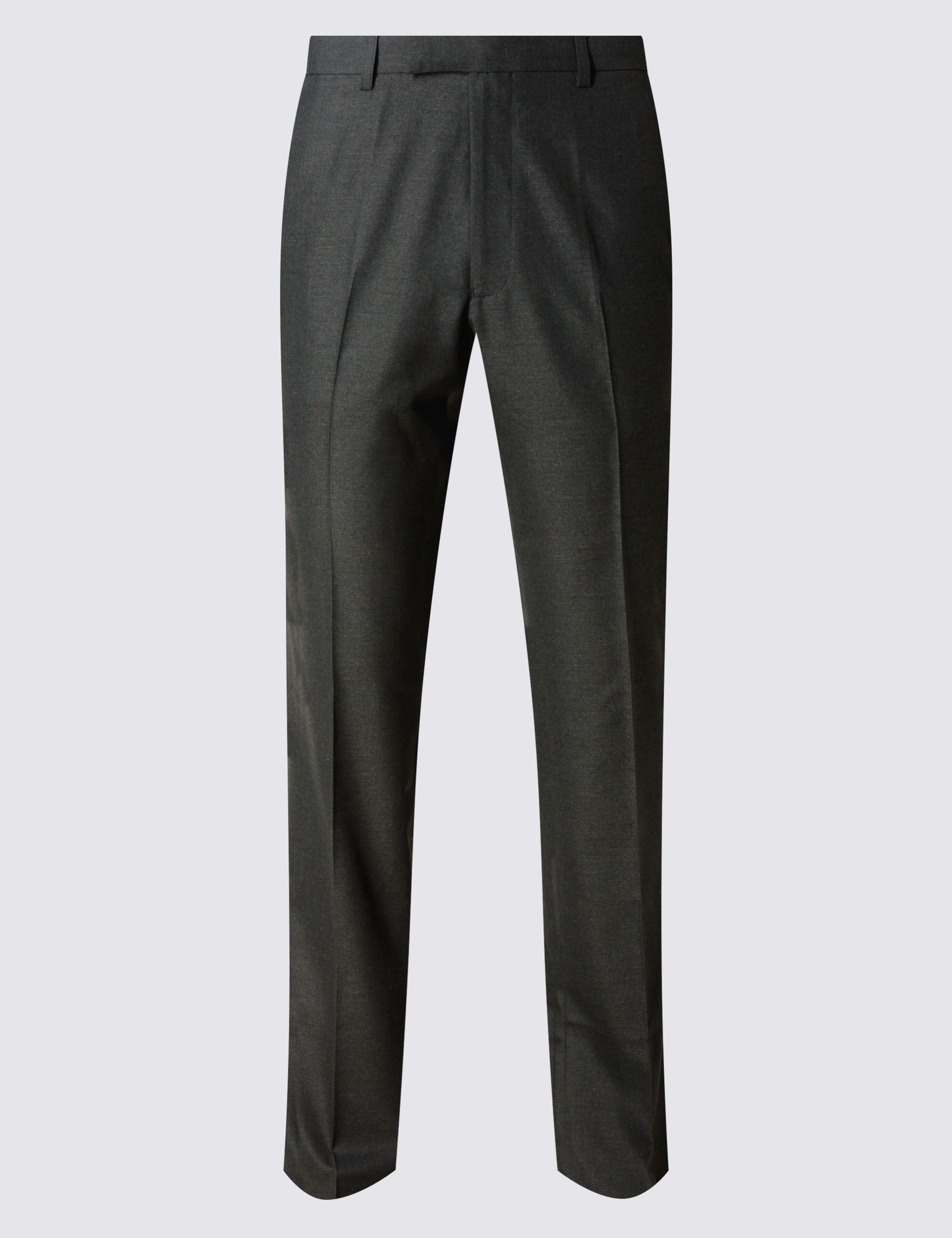 Charcoal Tailored Fit Trousers 2 of 6