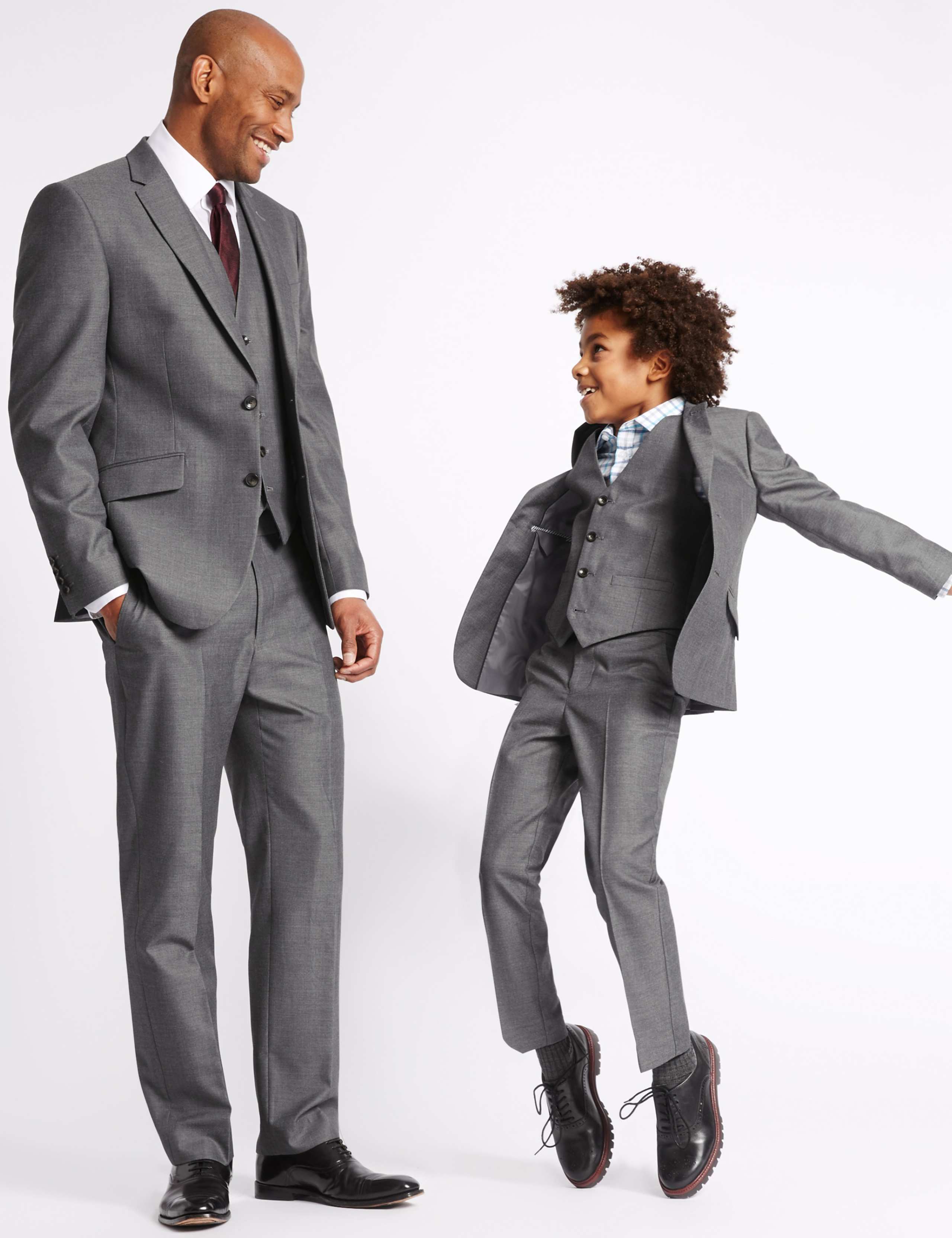 Grey Tailored Fit Trousers 6 of 6