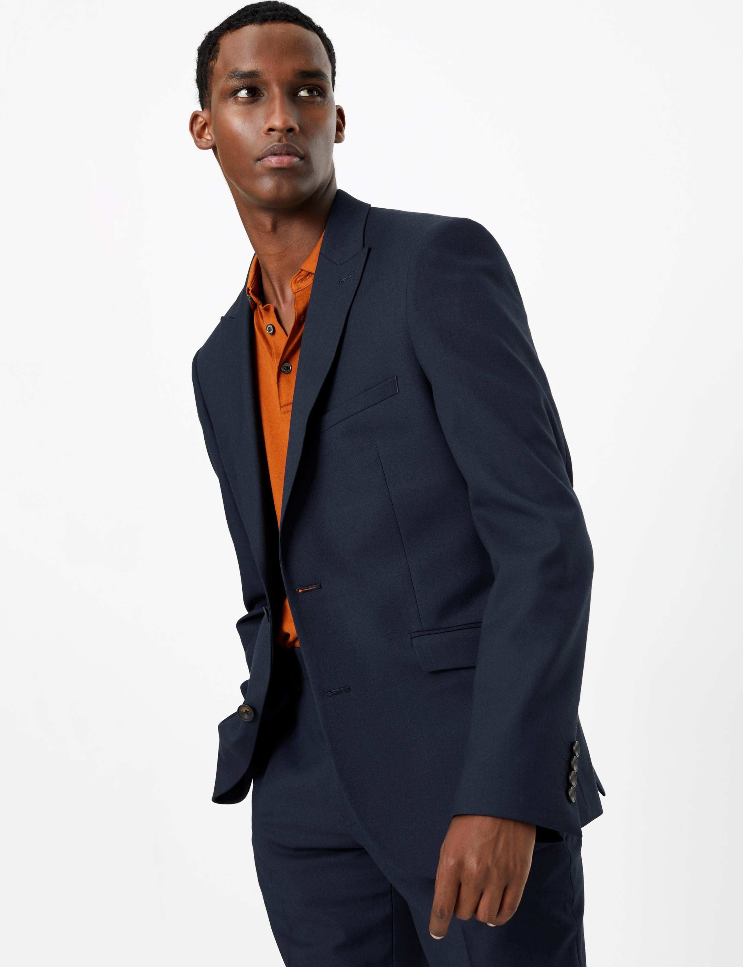 Skinny Fit Suit Jacket with Stretch 1 of 7