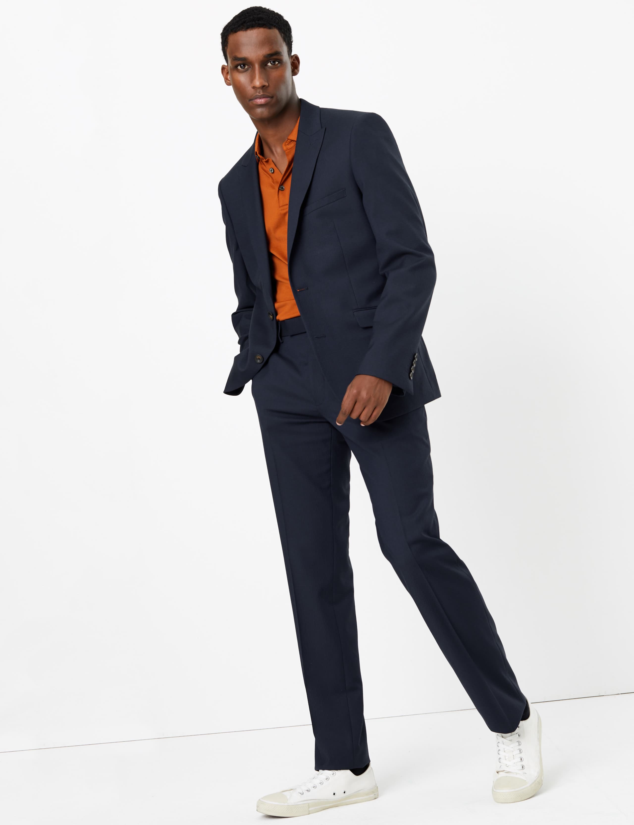 Skinny Fit Suit Jacket with Stretch 6 of 7