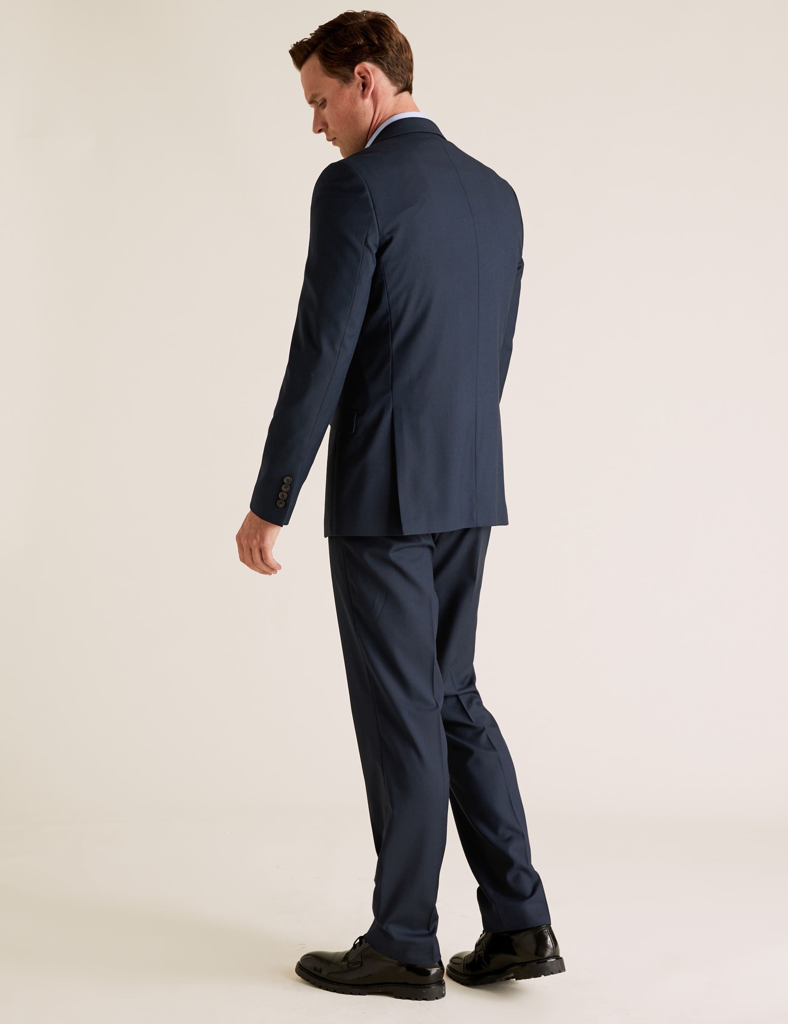 Big & Tall Charcoal Tailored Fit Jacket 4 of 9