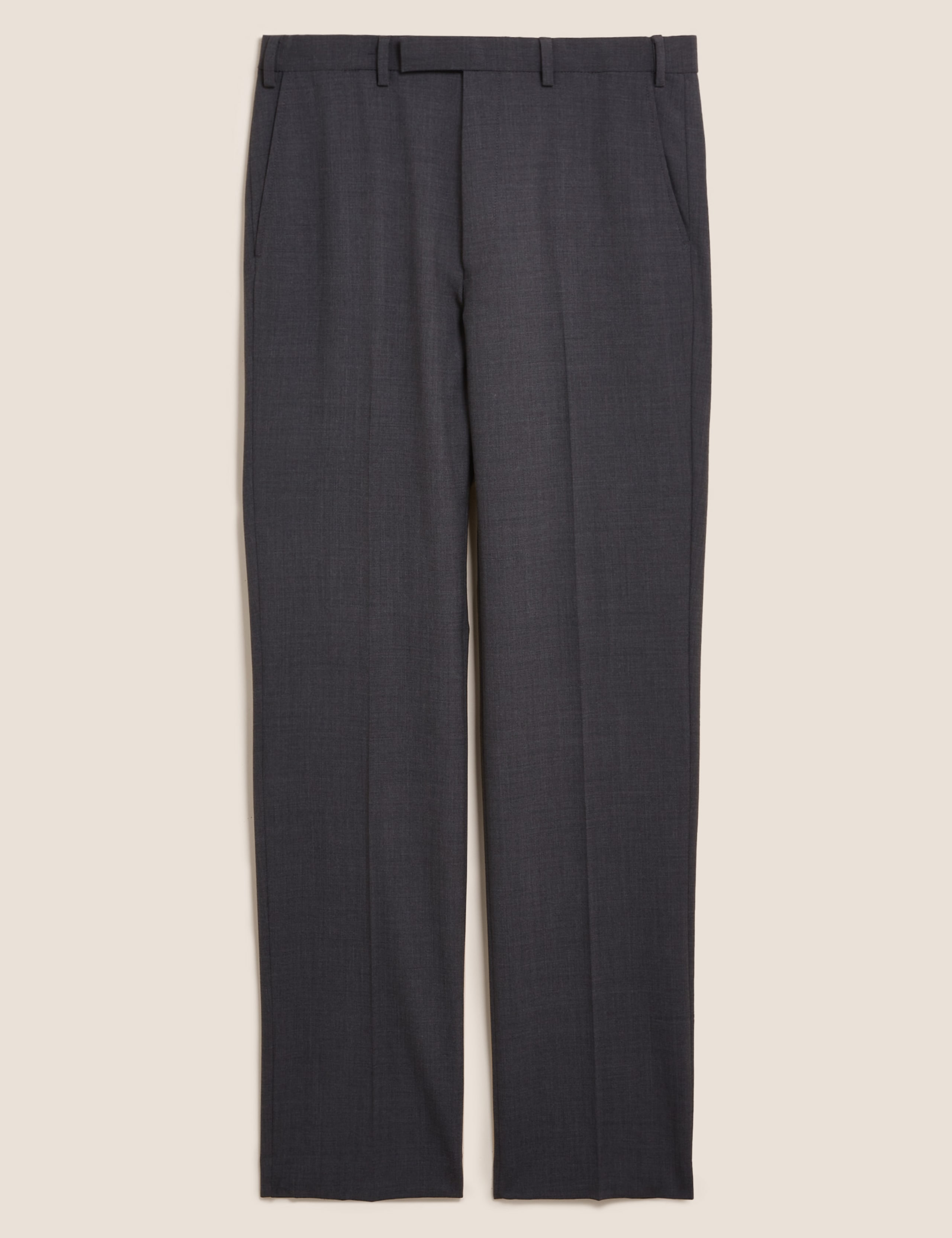 Slim Fit Suit Trousers with Stretch 1 of 3