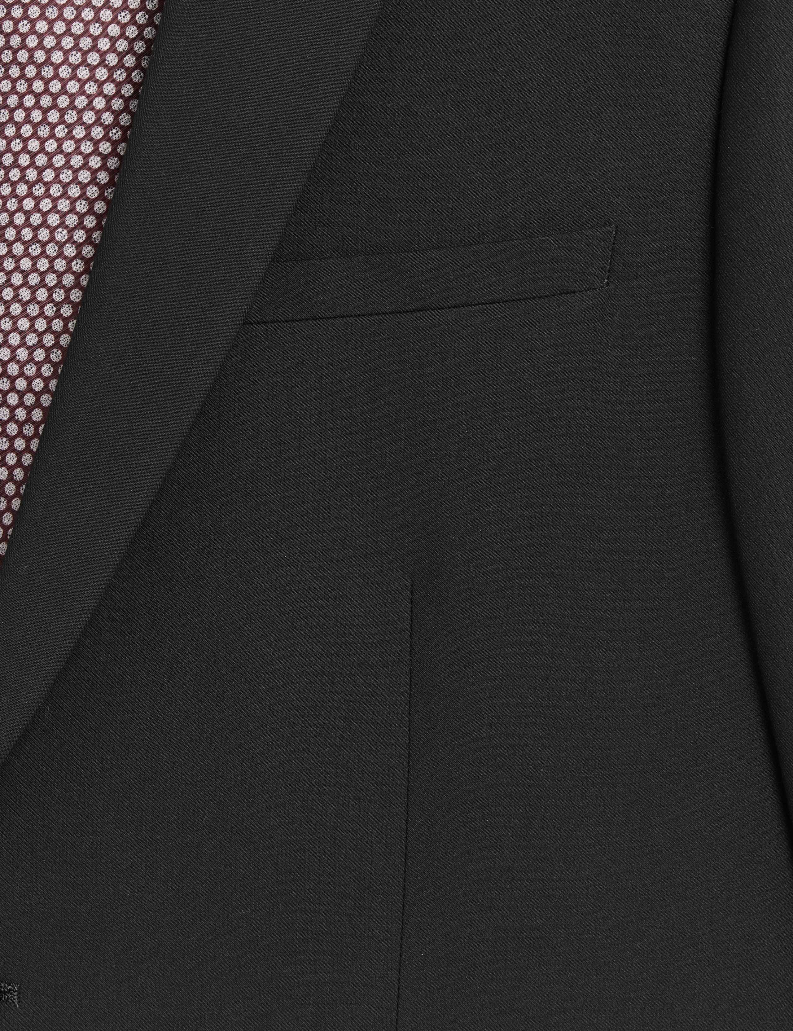 Black Skinny Fit Suit Jacket with Stretch 8 of 10