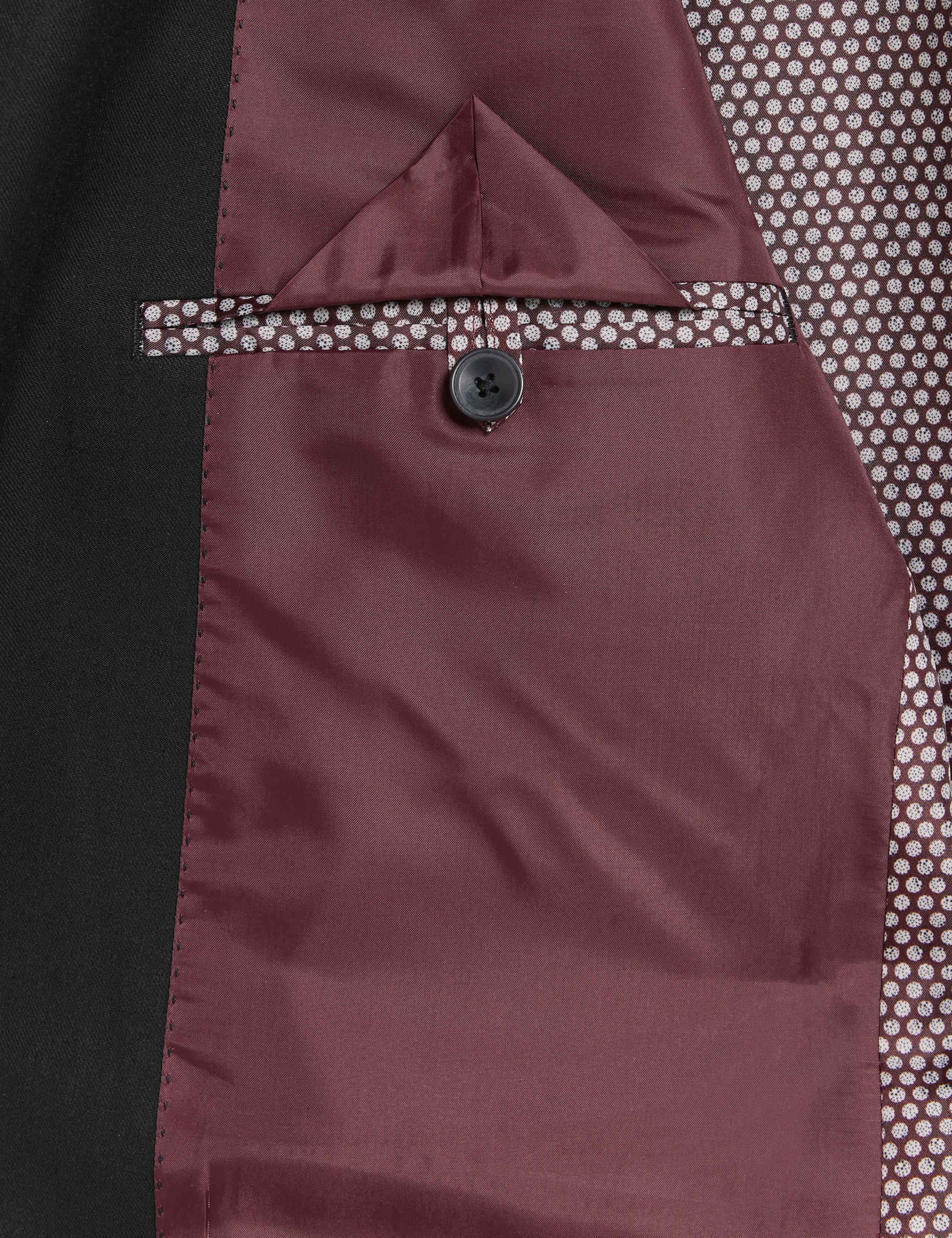 Black Skinny Fit Suit Jacket with Stretch 9 of 10