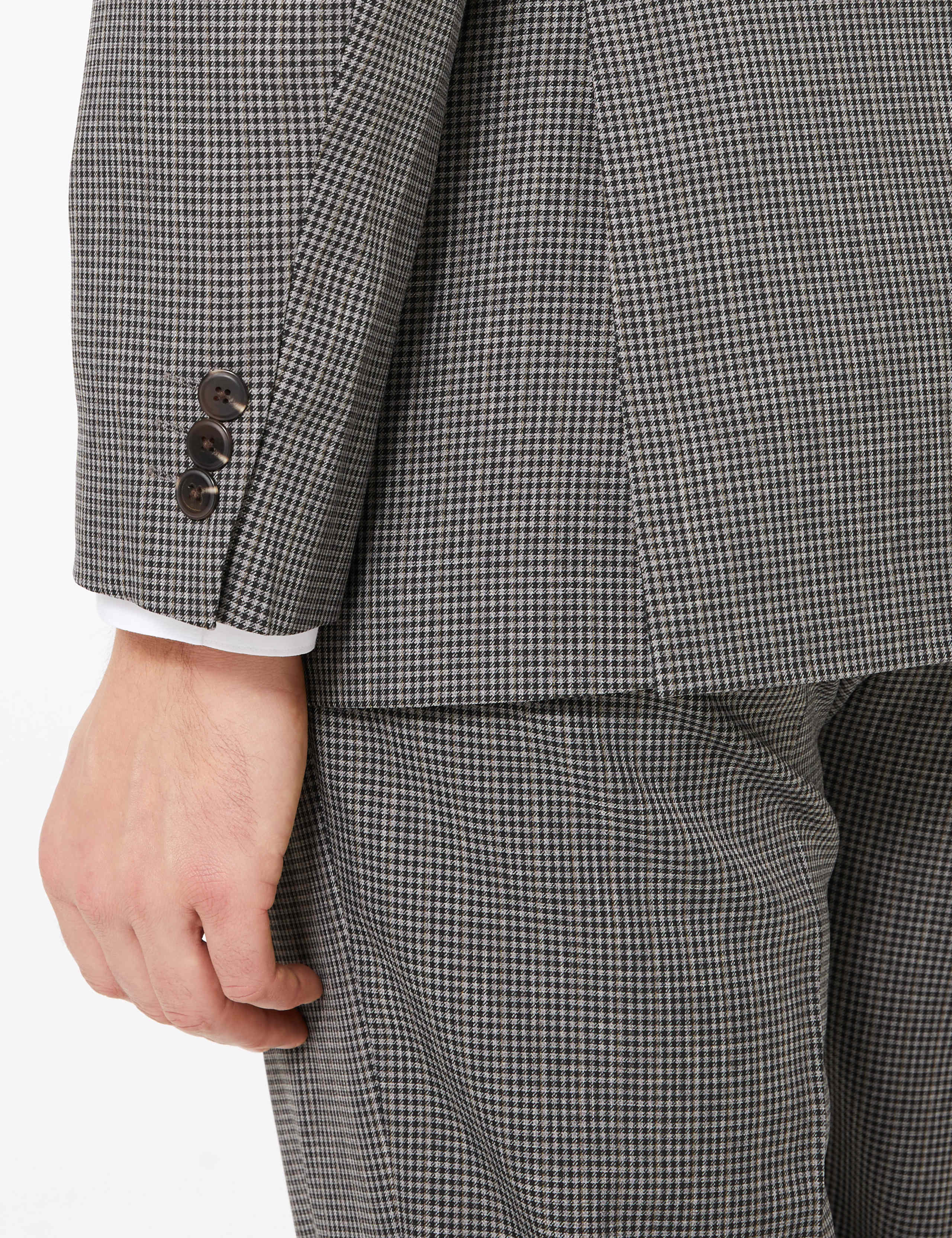Regular Fit Puppytooth Jacket 6 of 7