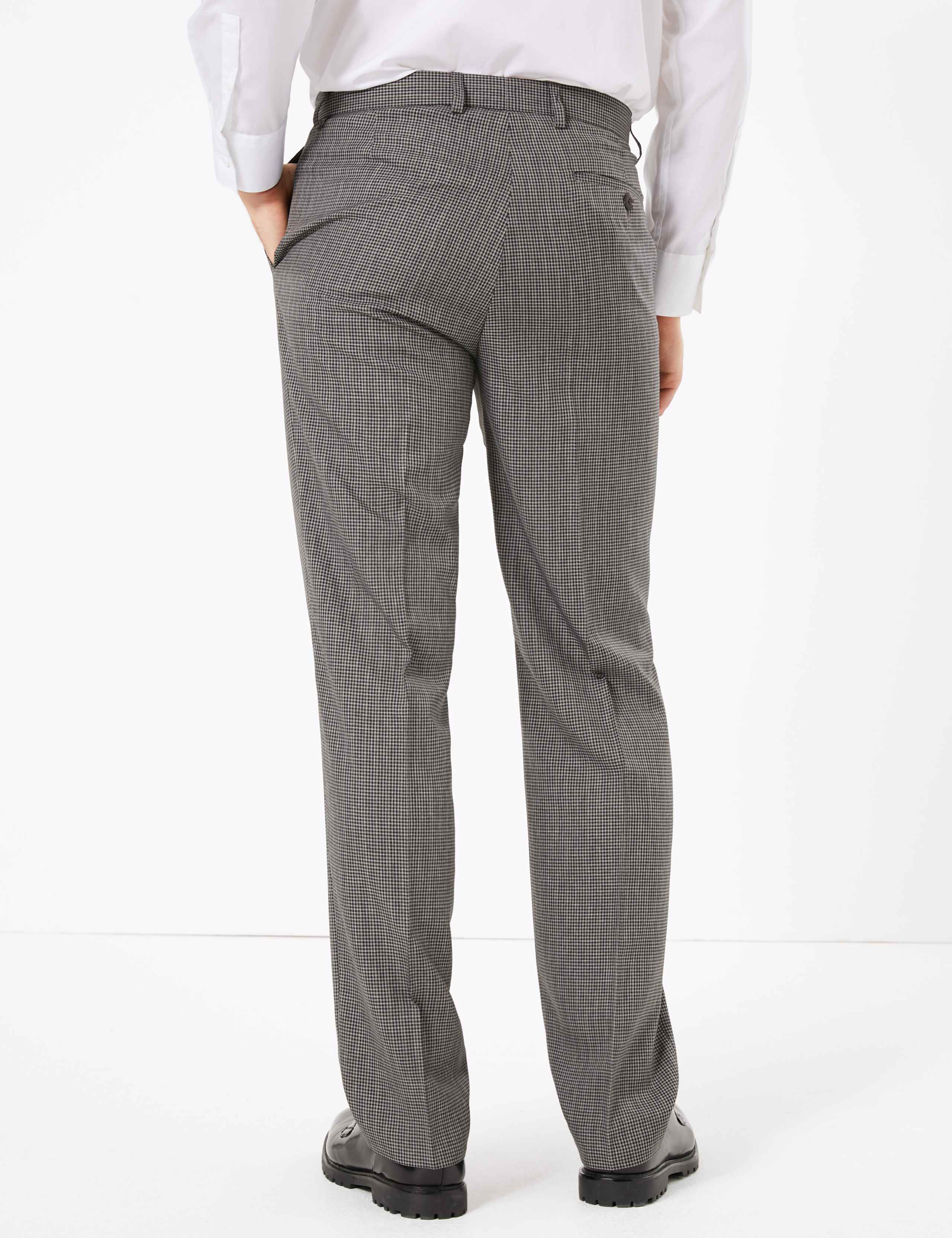 Regular Fit Puppytooth Trousers 3 of 6