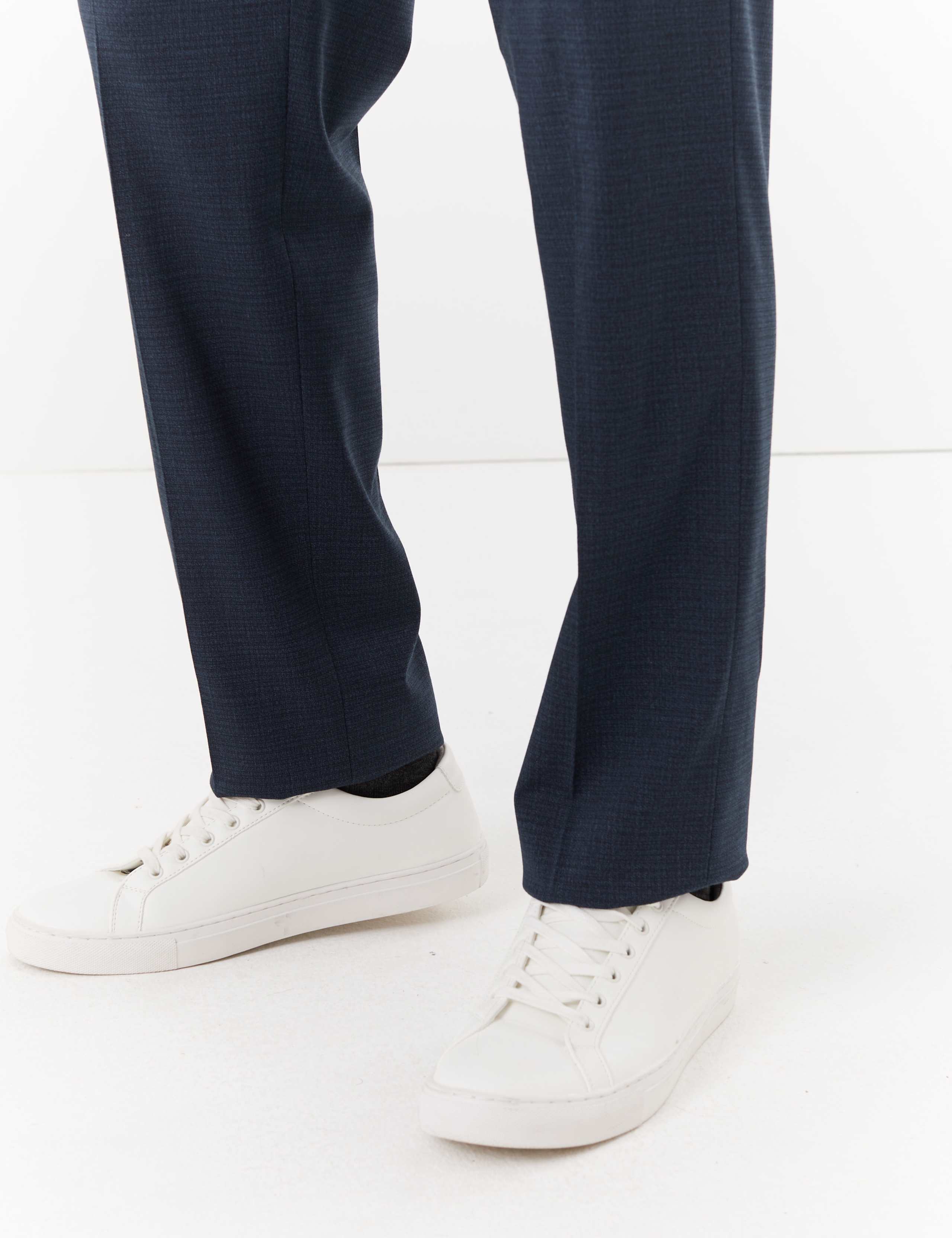 Blue Regular Fit Suit Trousers 5 of 6