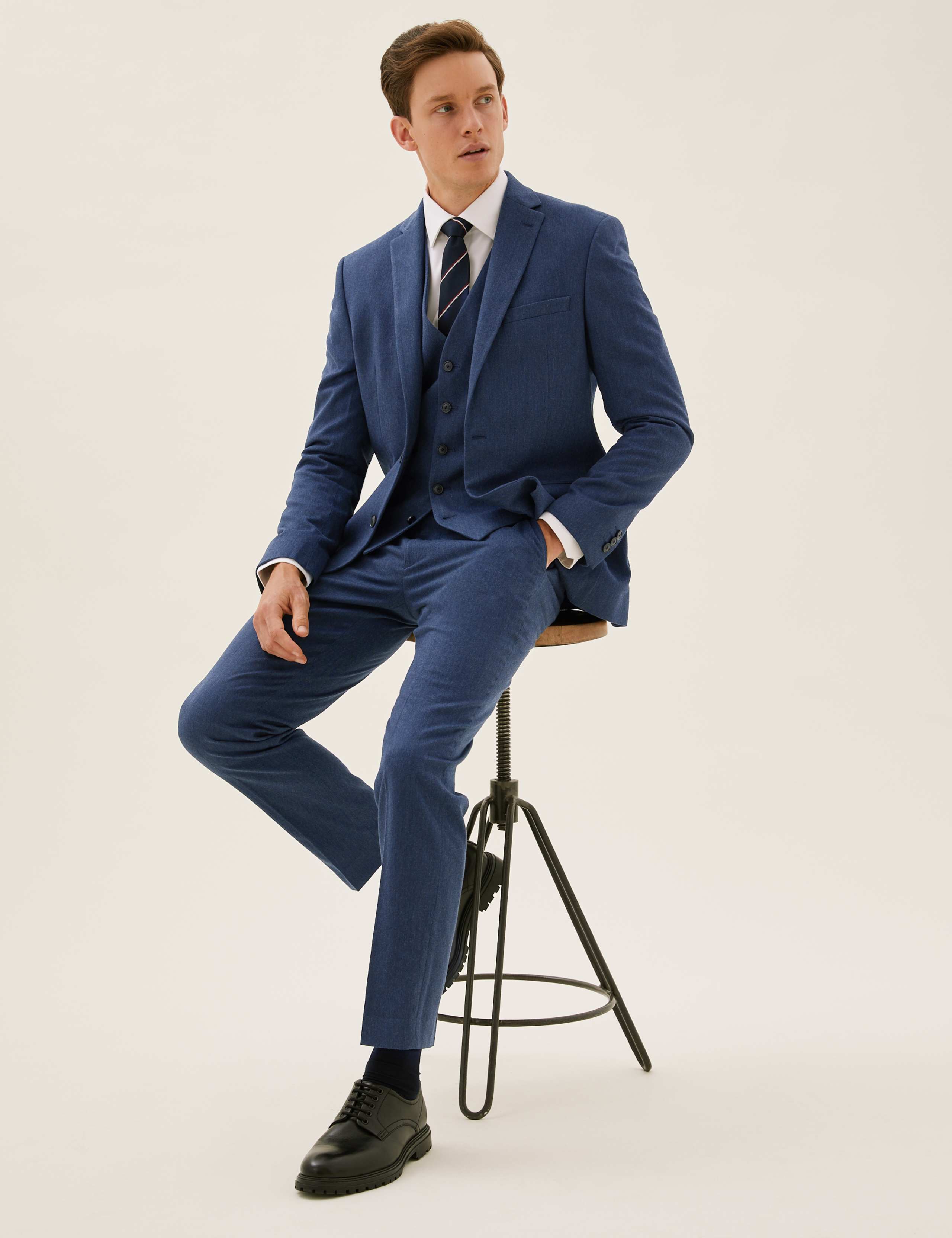 Slim Fit Textured Jacket 6 of 8