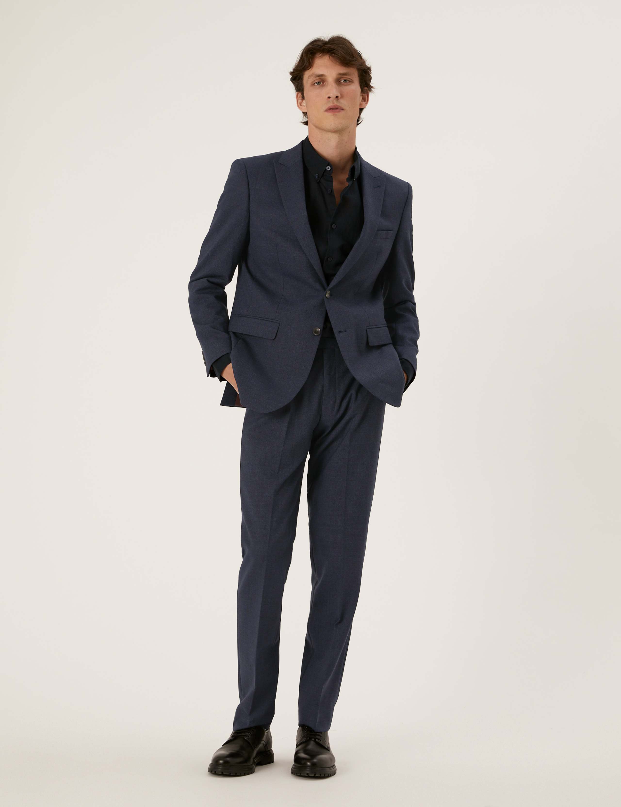 Tailored Fit Textured Jacket 3 of 8