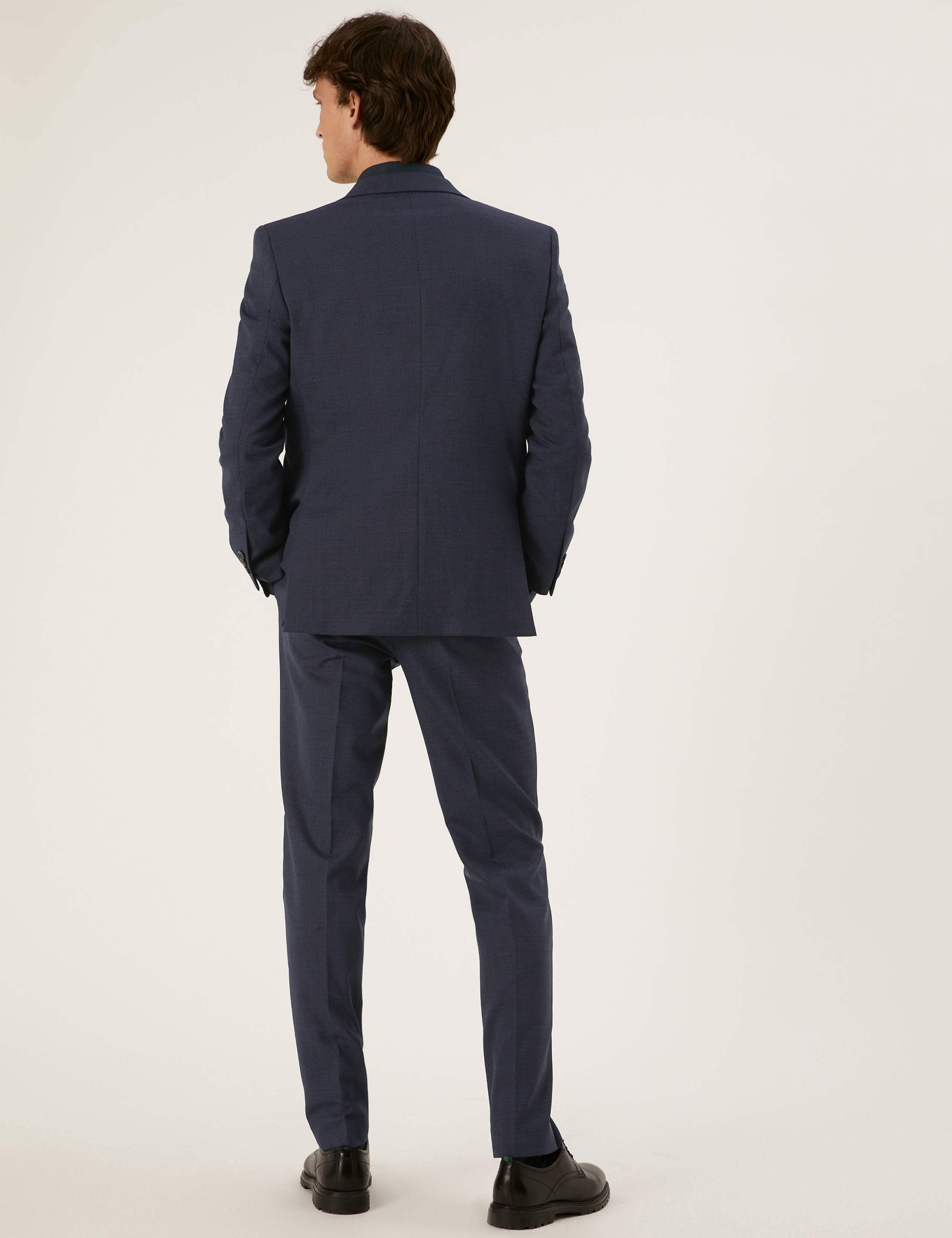 Tailored Fit Textured Jacket 4 of 8