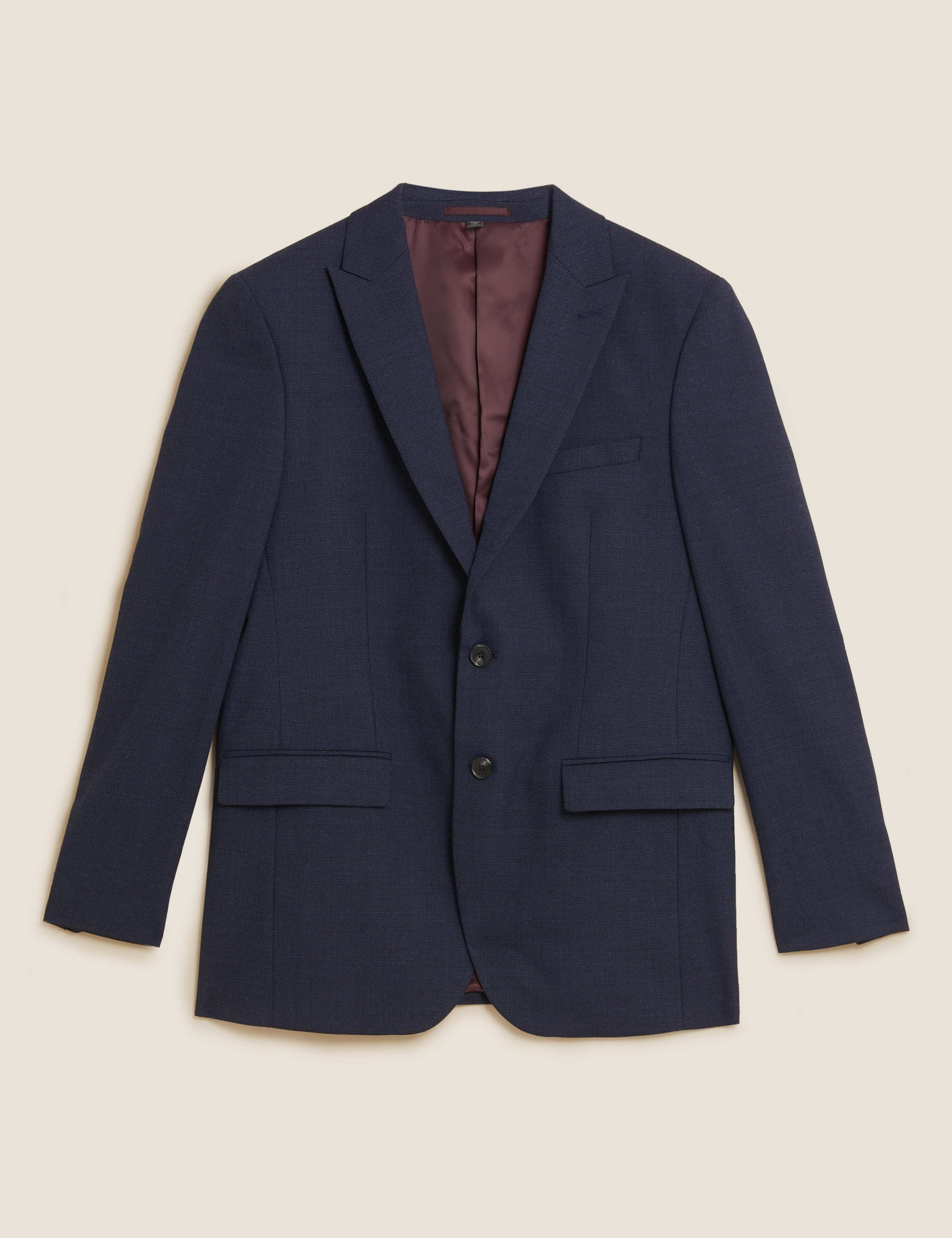 Tailored Fit Textured Jacket 2 of 8