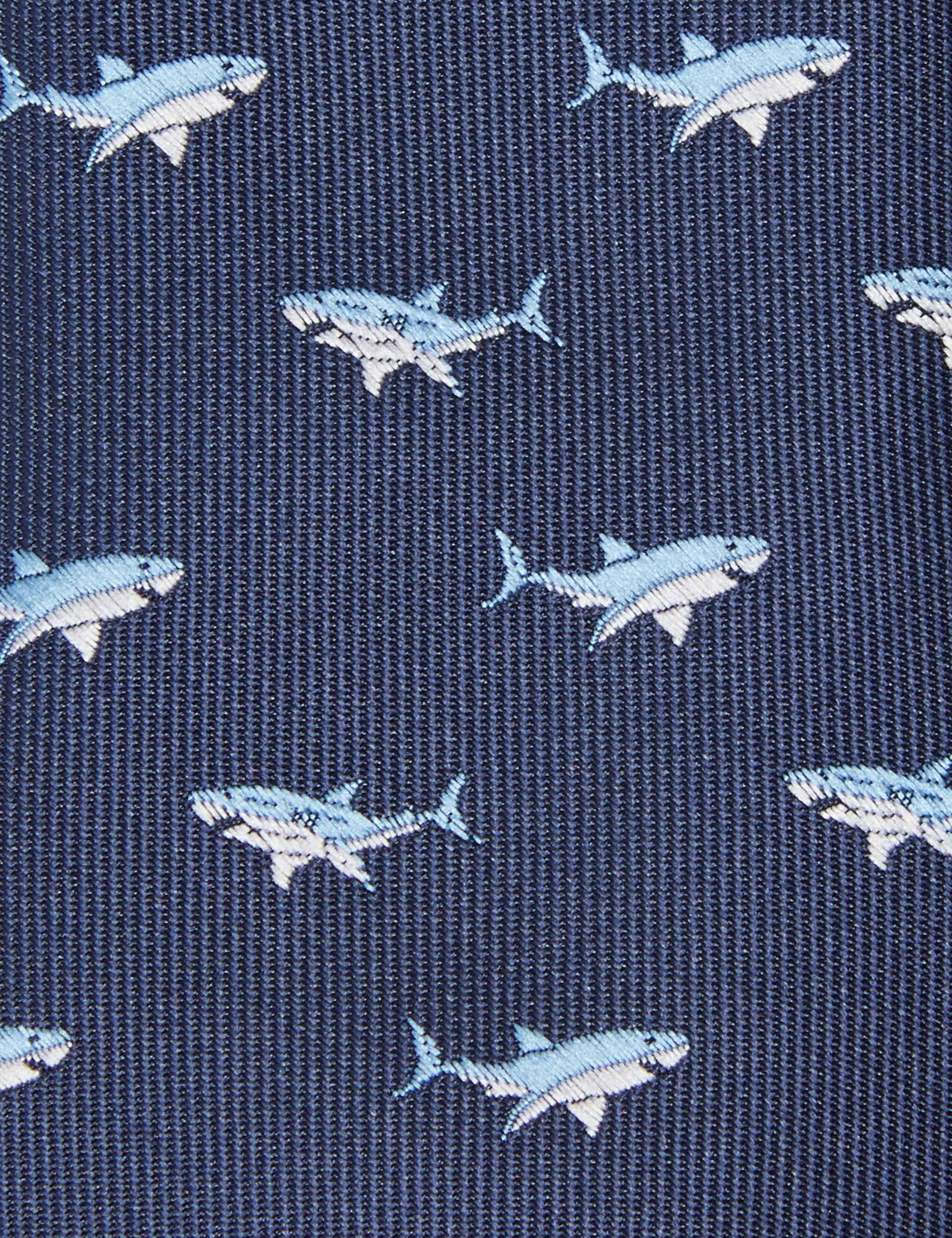 Skinny Shark Print Tie 3 of 3