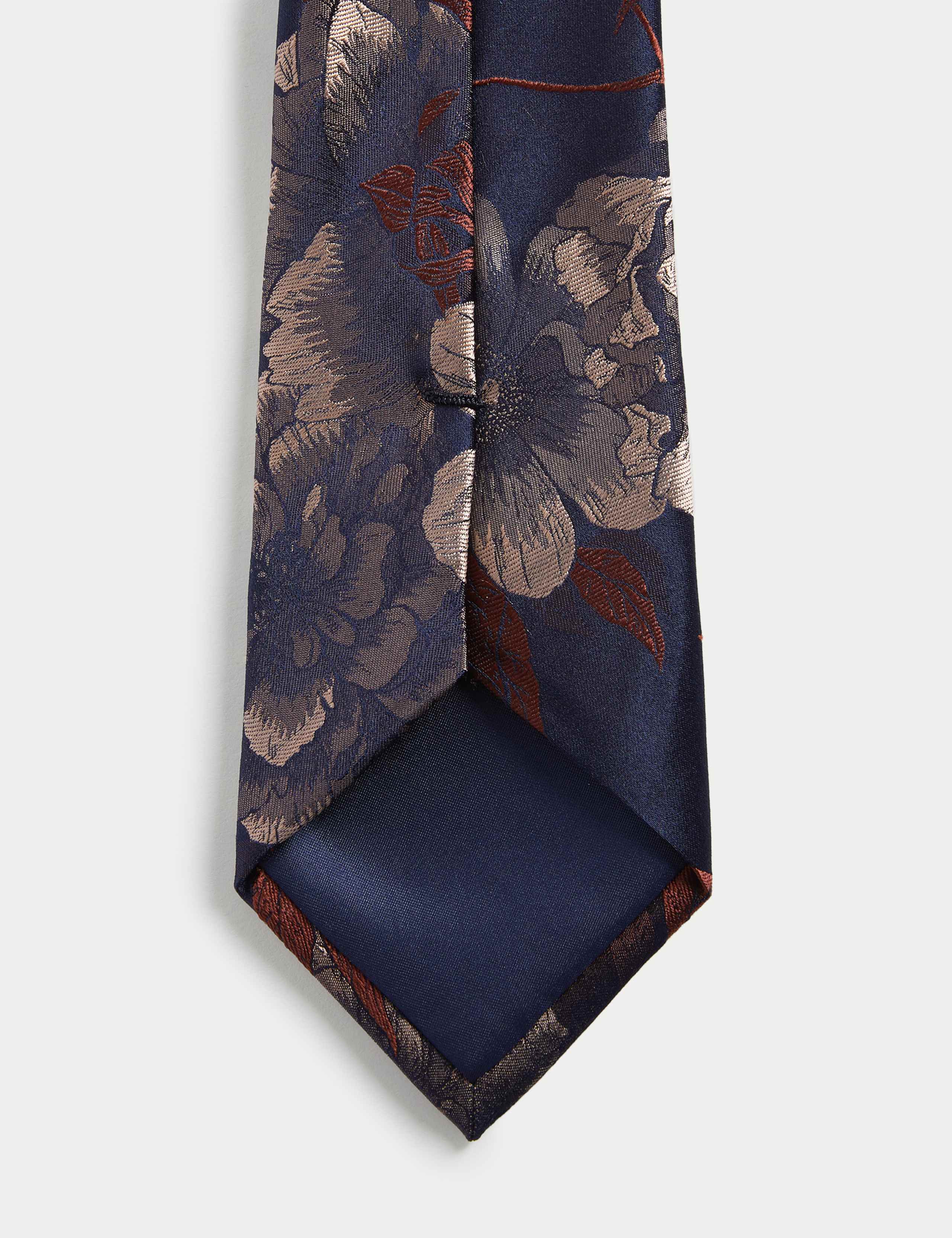 Floral Pure Silk Tie 2 of 2