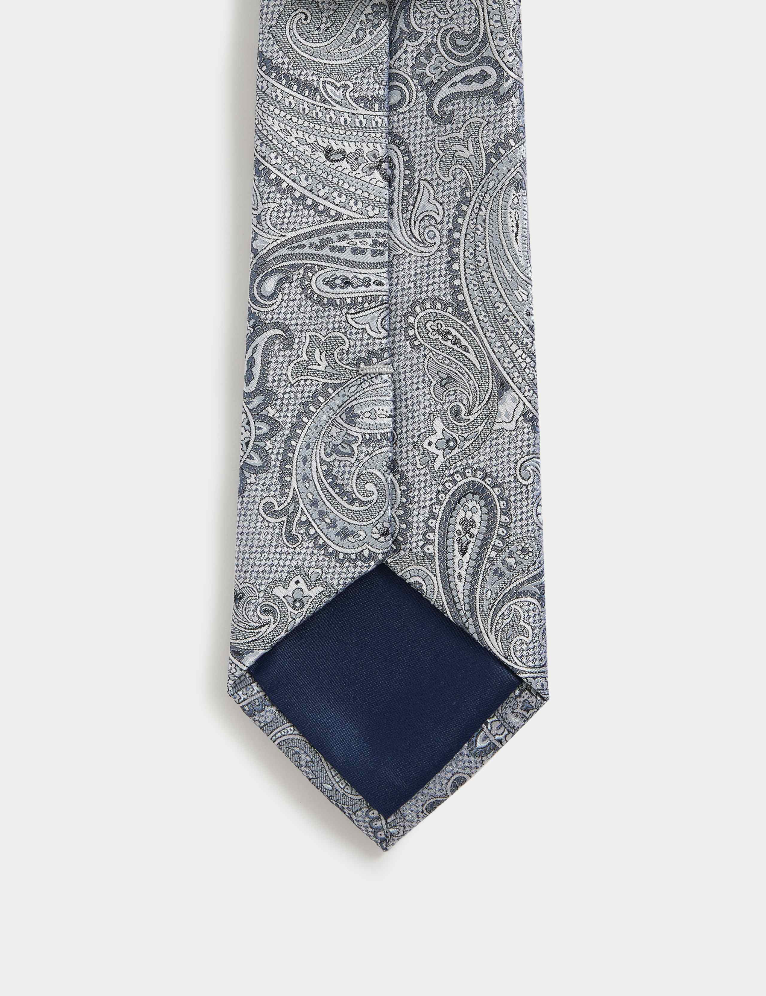 Paisley Pure Silk Tie 2 of 2
