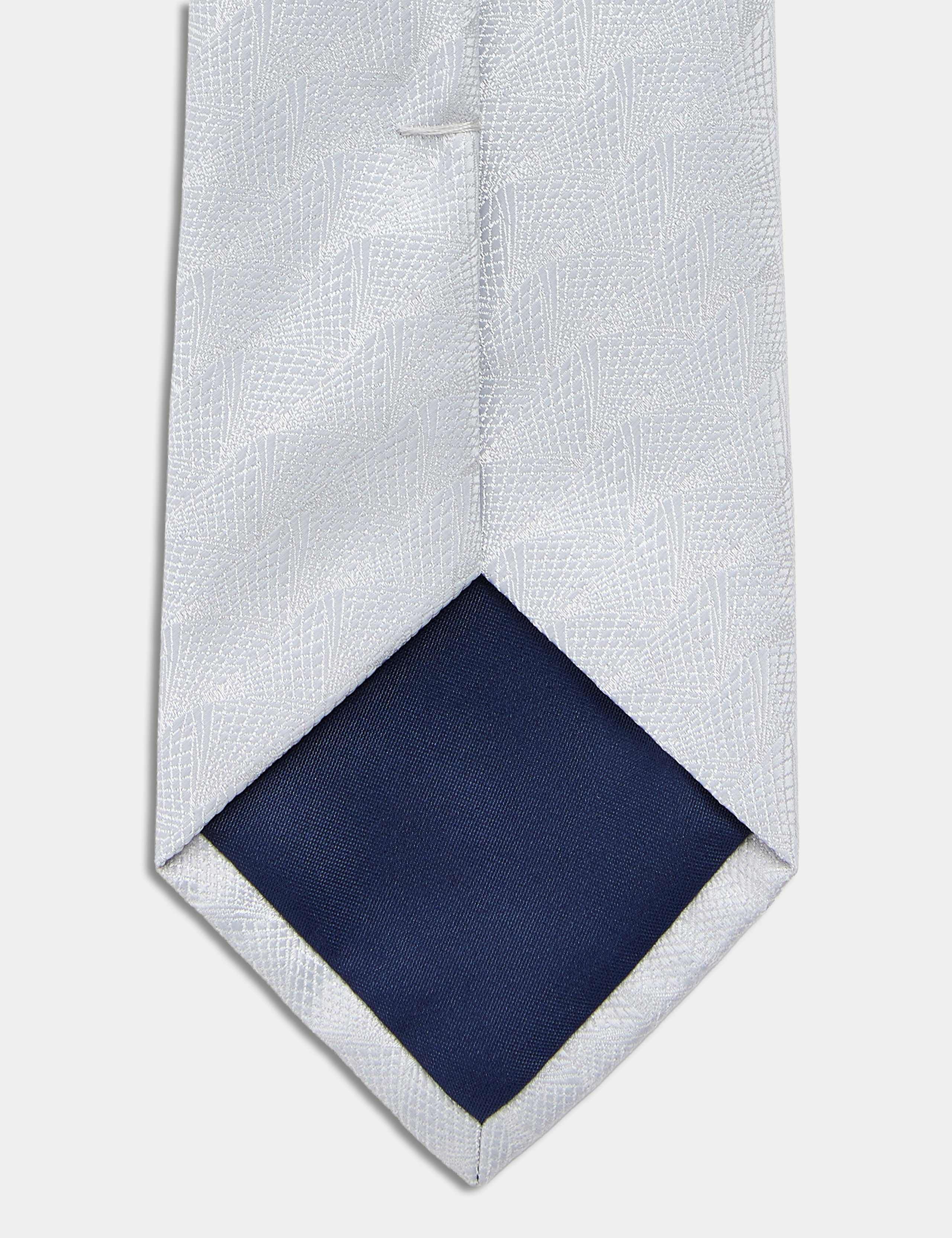Poly Fan Textured Tie 2 of 2