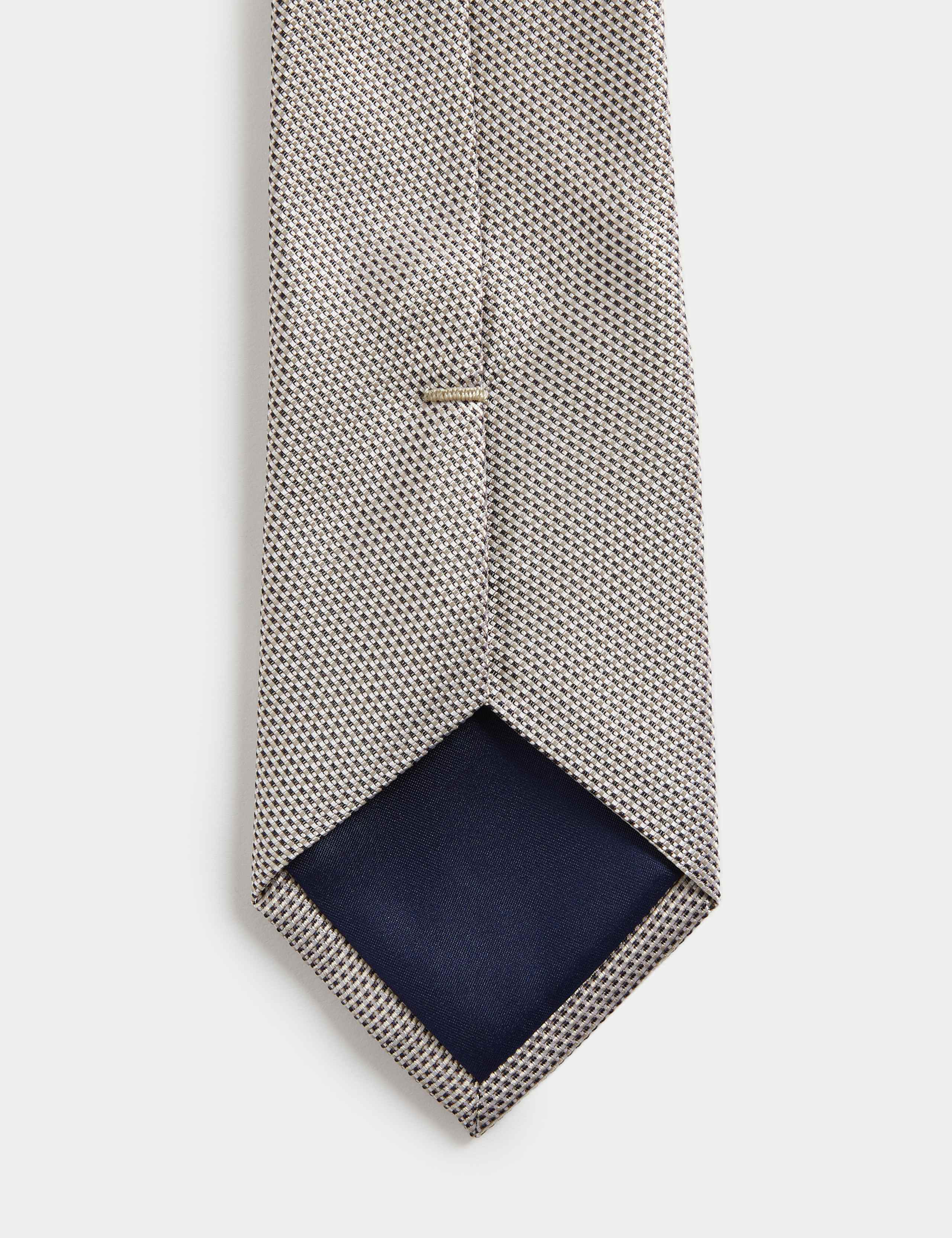 Woven Pure Silk Tie 2 of 2