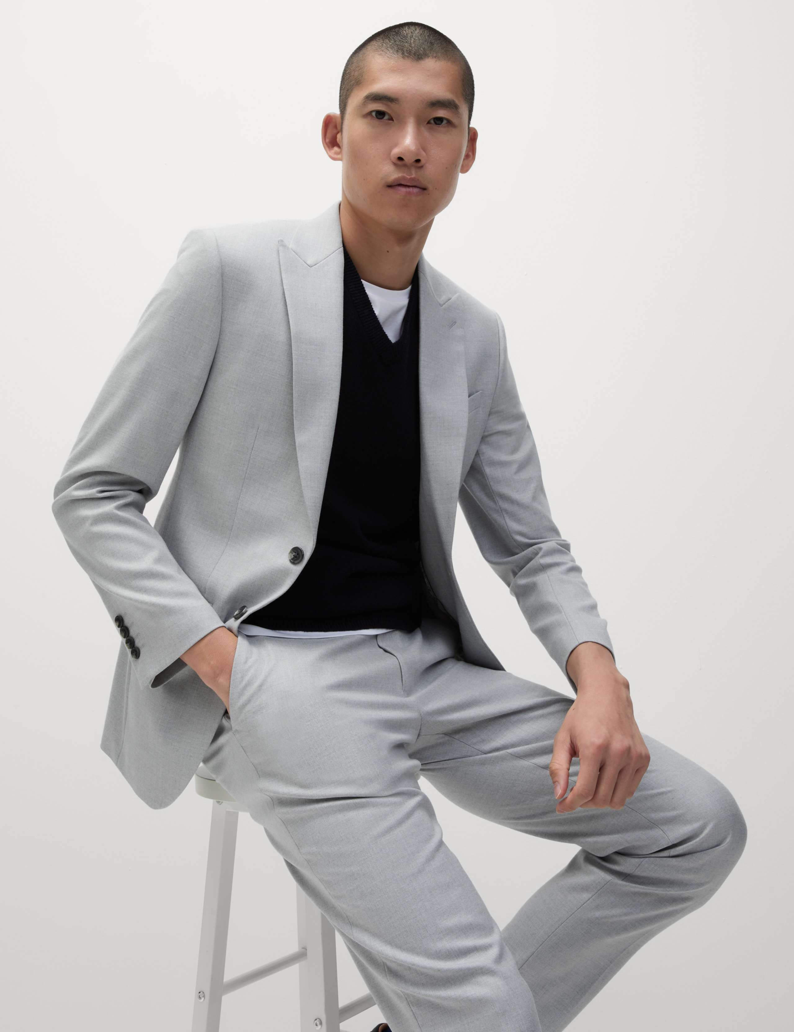 Slim Fit Suit Jacket 7 of 8