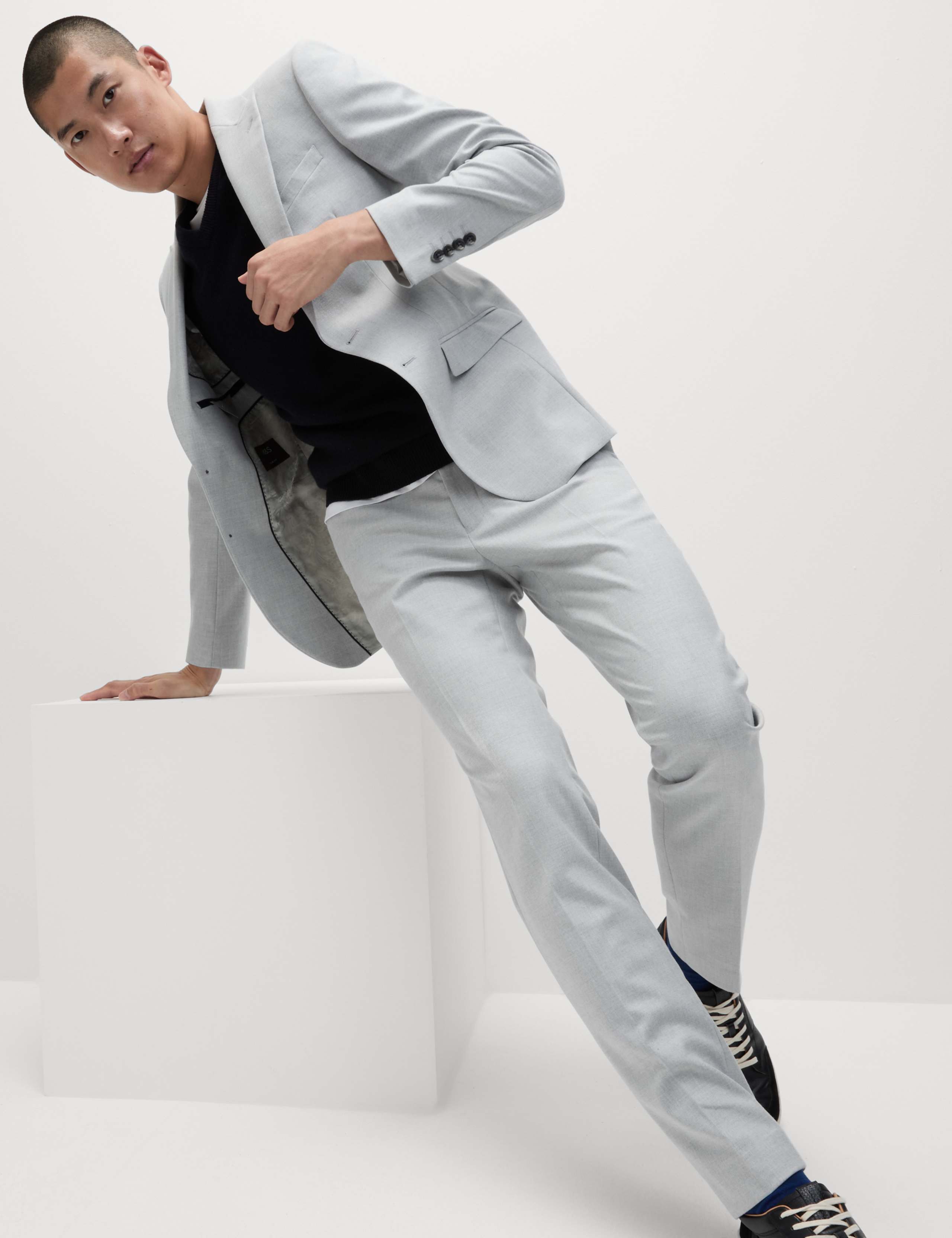 Slim Fit Suit Trousers 6 of 7