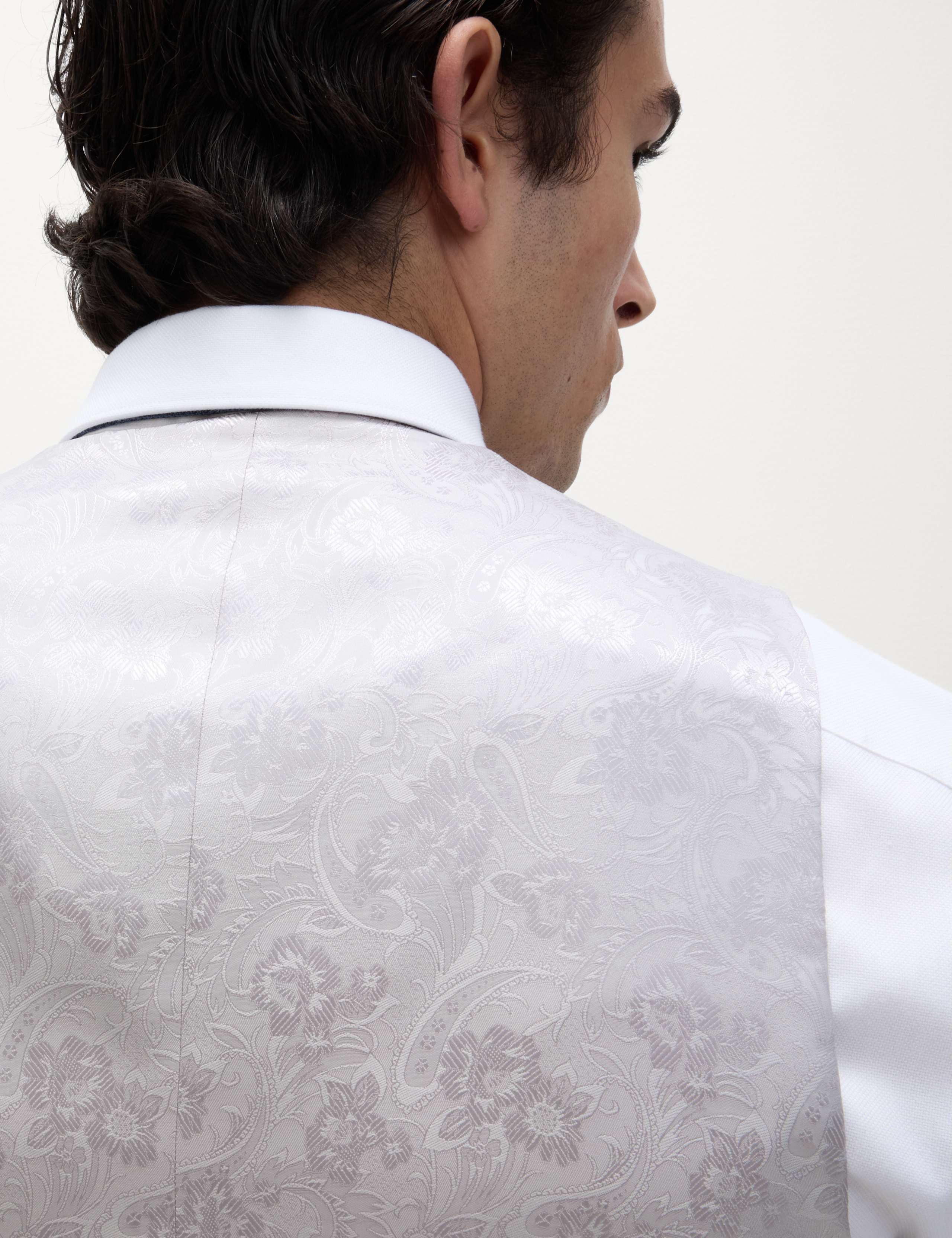 Tailored Fit Check Waistcoat 3 of 6