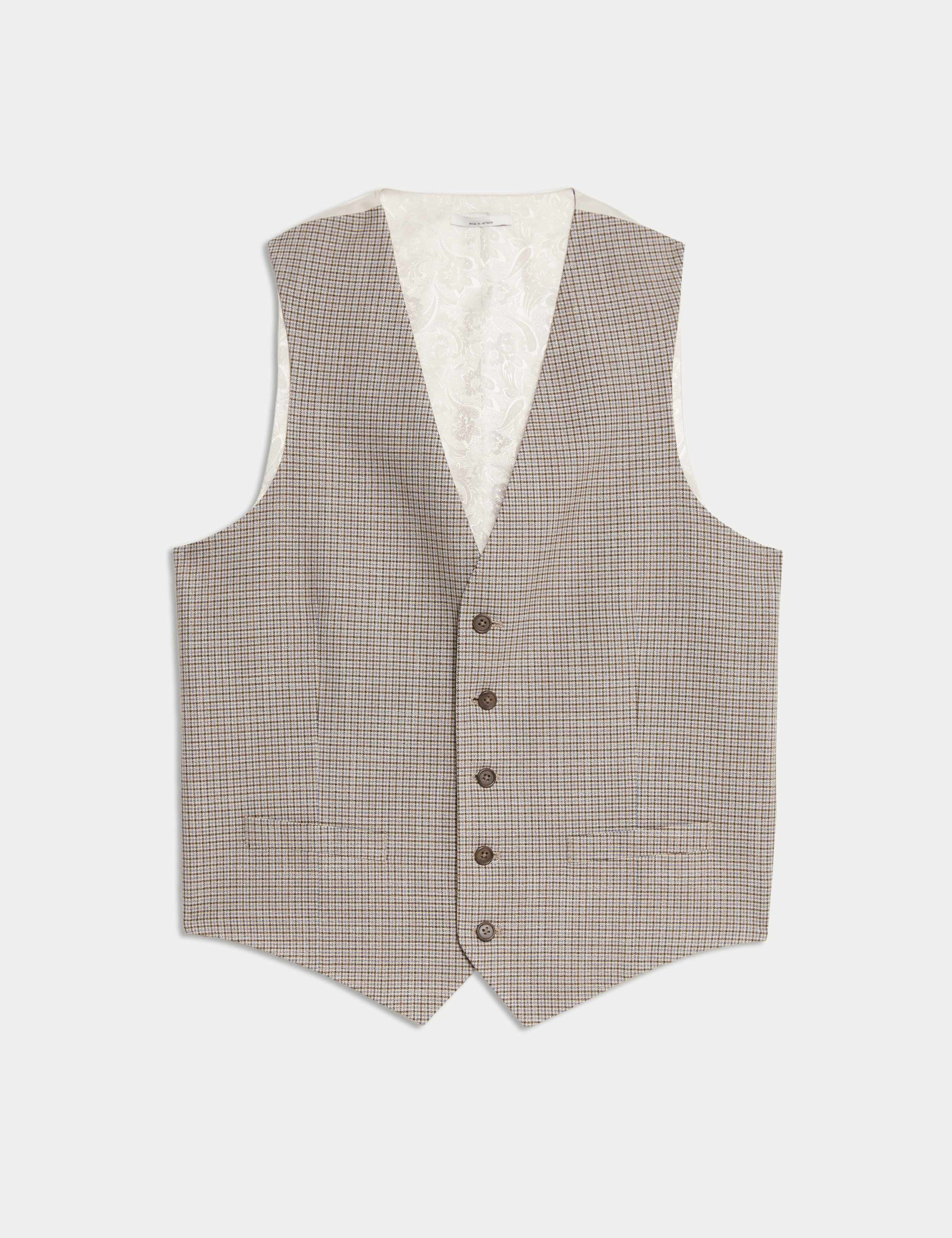 Puppytooth Check Waistcoat 2 of 7