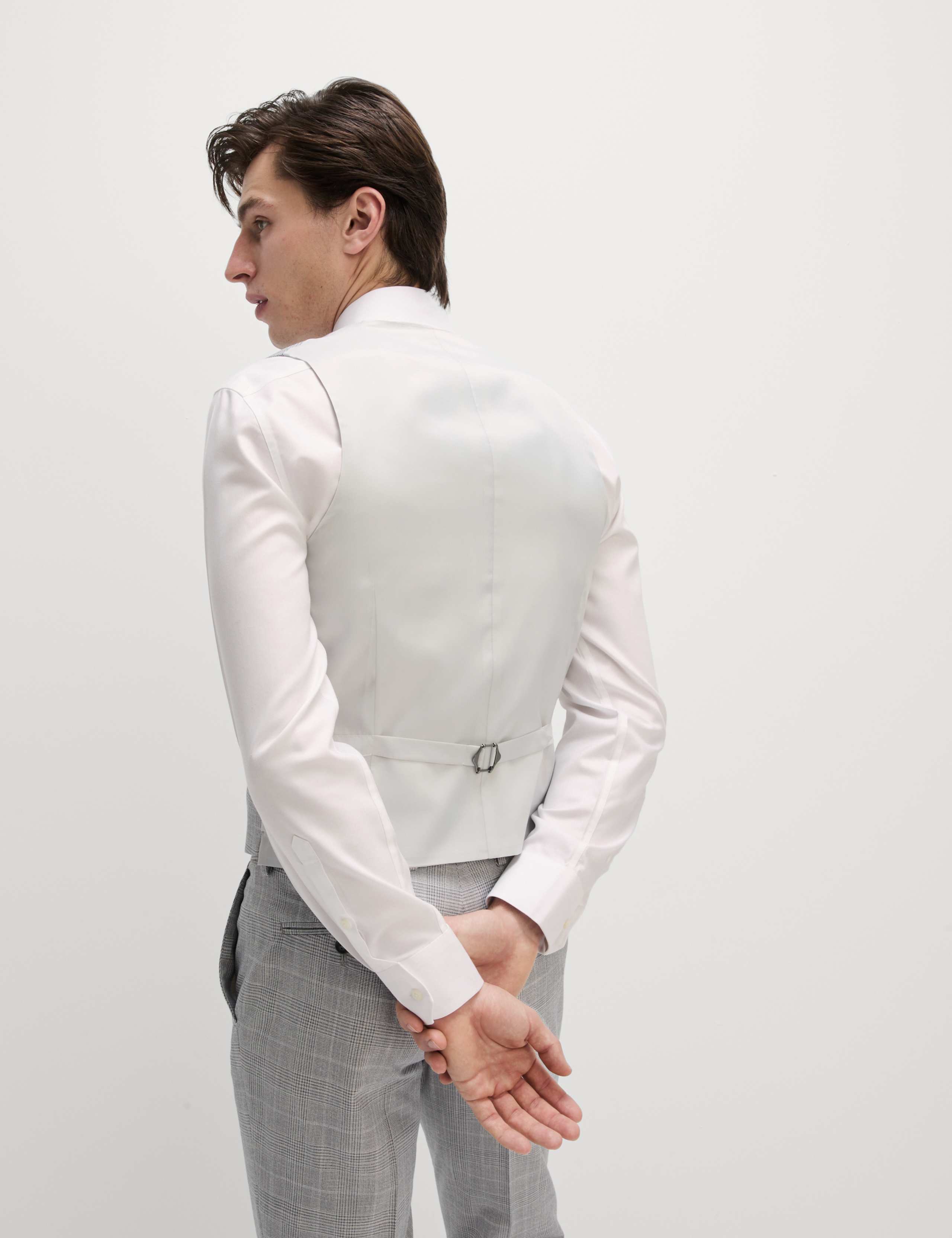 Slim Fit Check Waistcoat 5 of 6