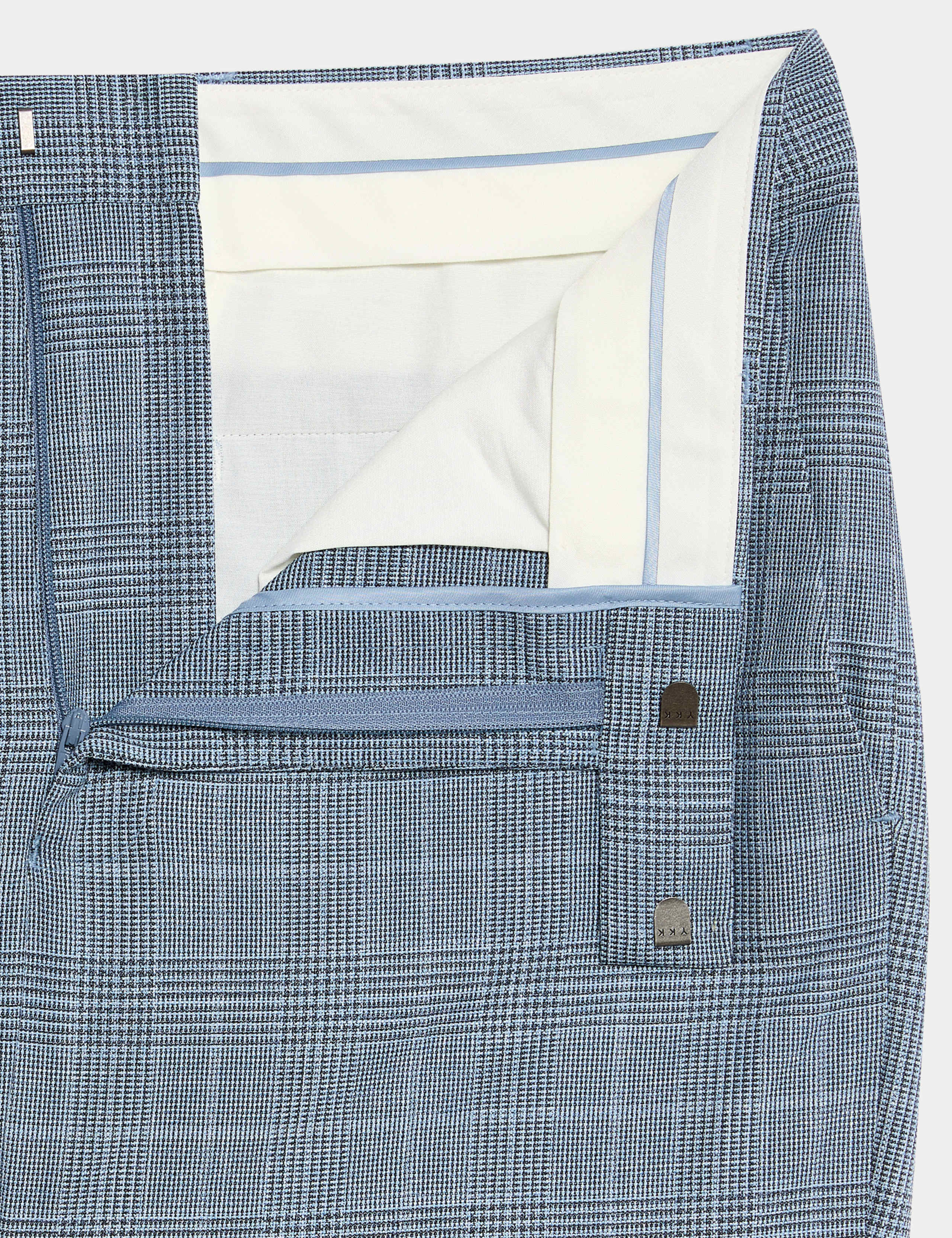 Regular Fit Check Suit Trousers 3 of 7