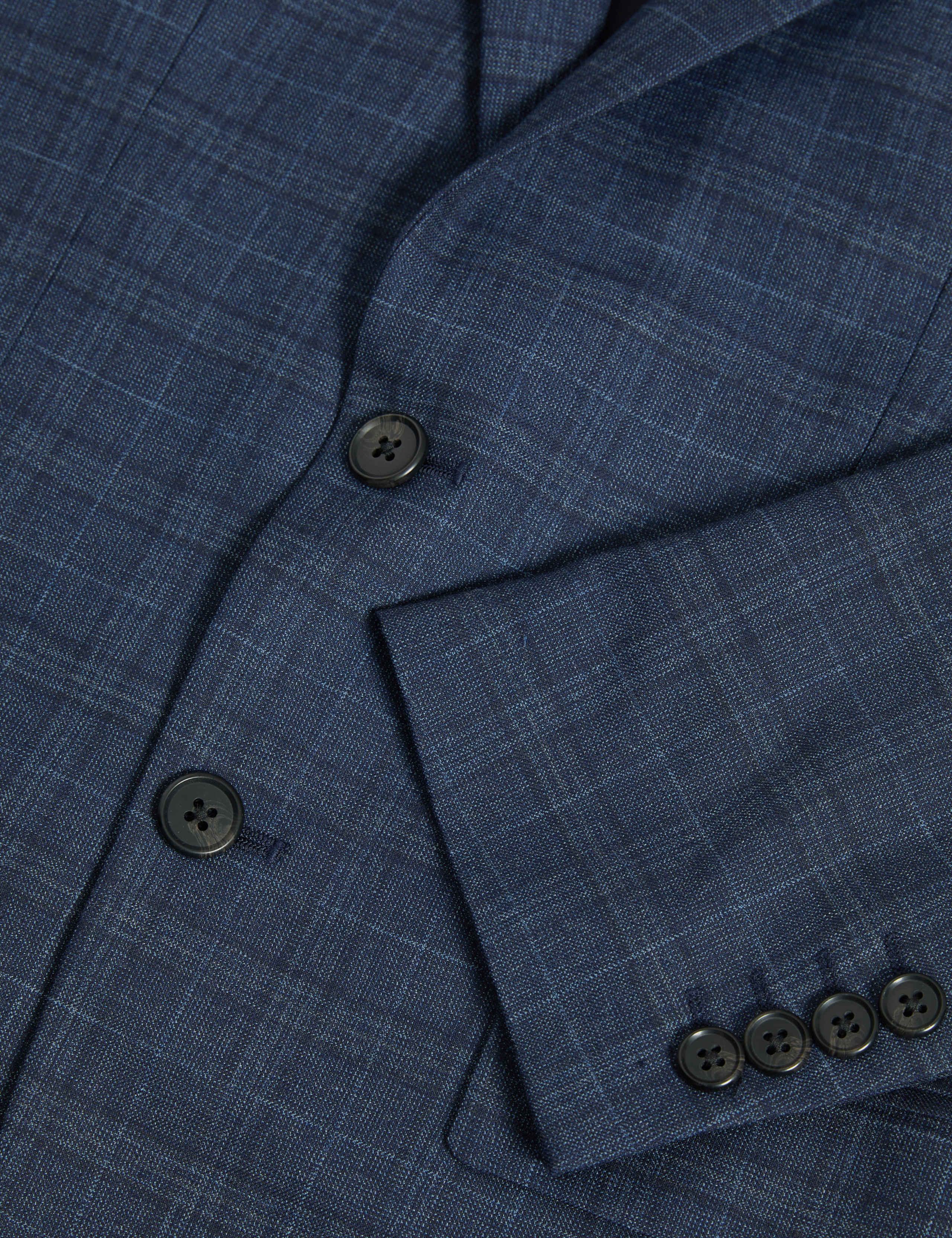 Slim Fit Check Suit Jacket 3 of 7