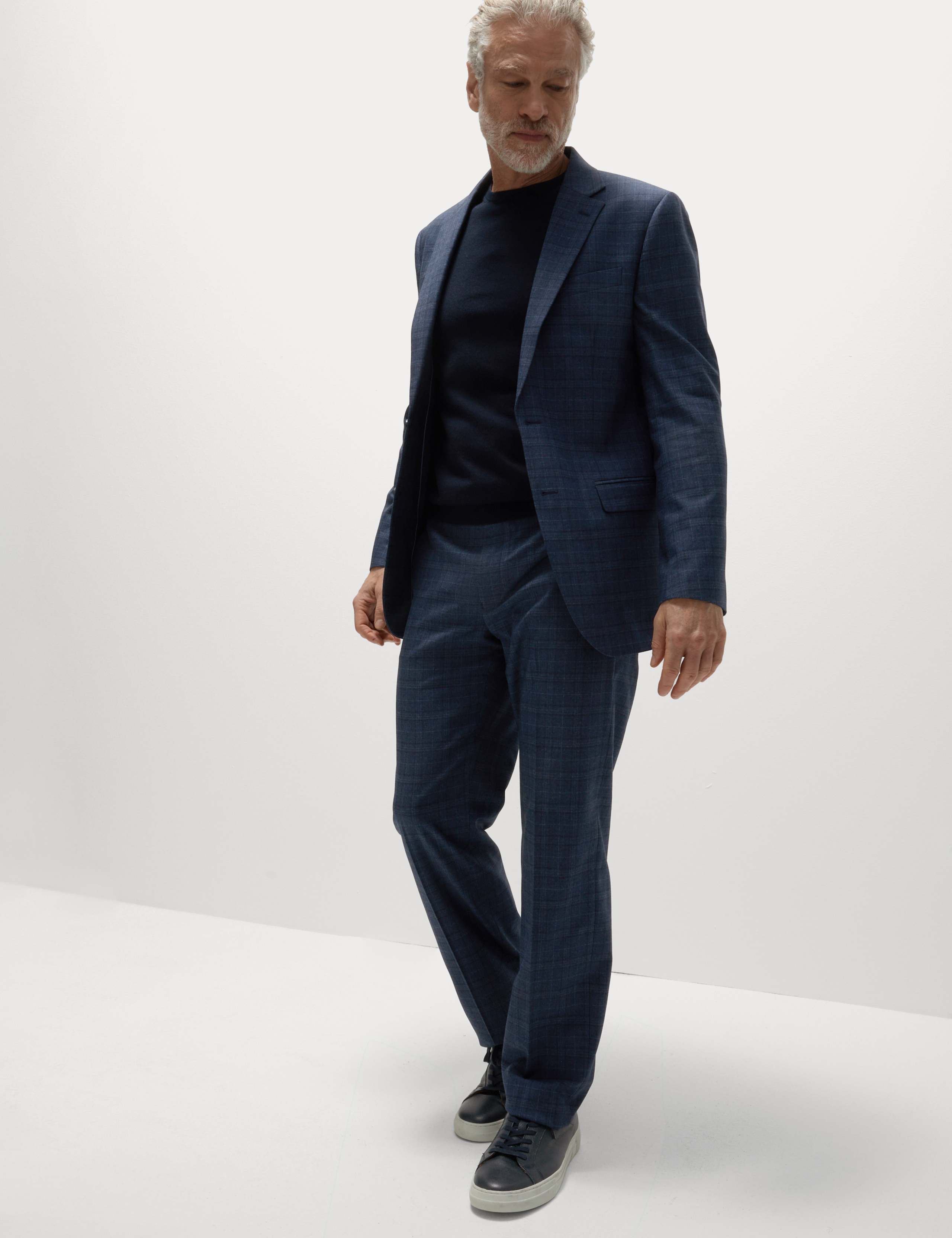 Regular Fit Check Suit Jacket 4 of 7