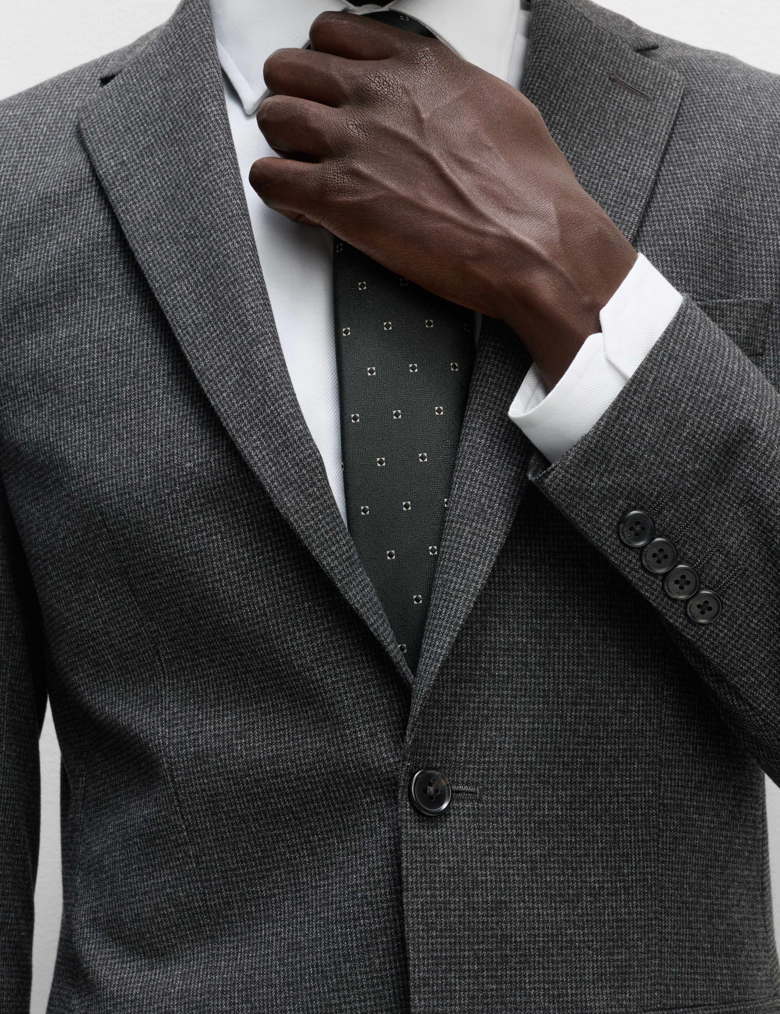 Slim Fit Puppytooth Suit Jacket 4 of 7